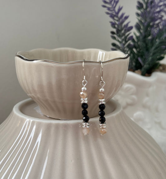 Kolczyki Eclipse No.05– Moonstone & Tourmaline