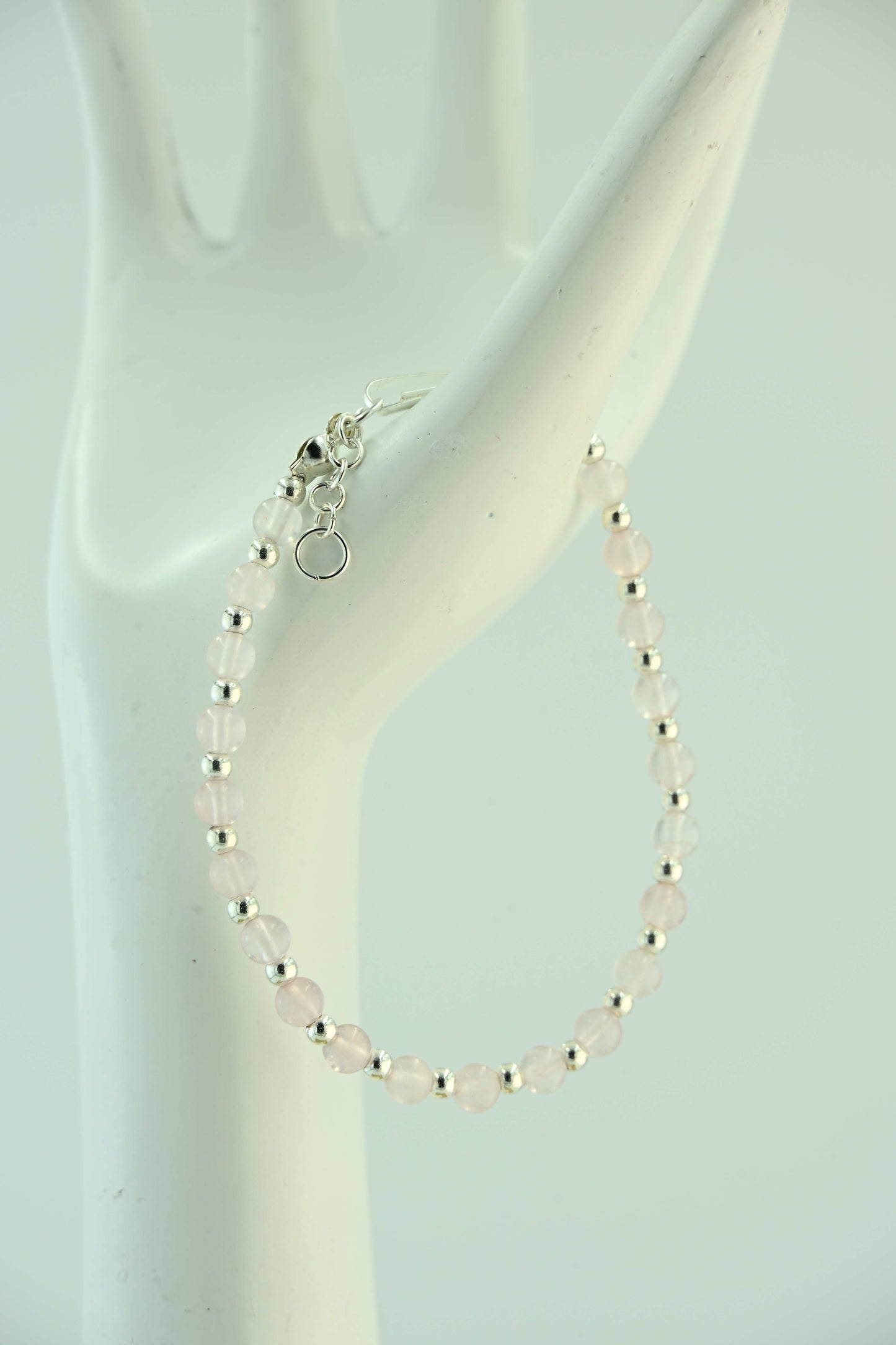 Bransoletka z kamieniem księżycowym – 3 warianty kulek: złote, miedziane, srebrne – bellamaga handmade