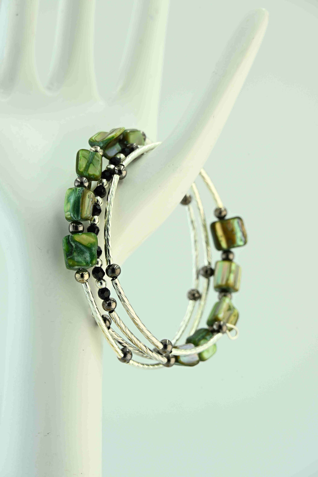 Bransoletka  Metal Core No.05 – Green