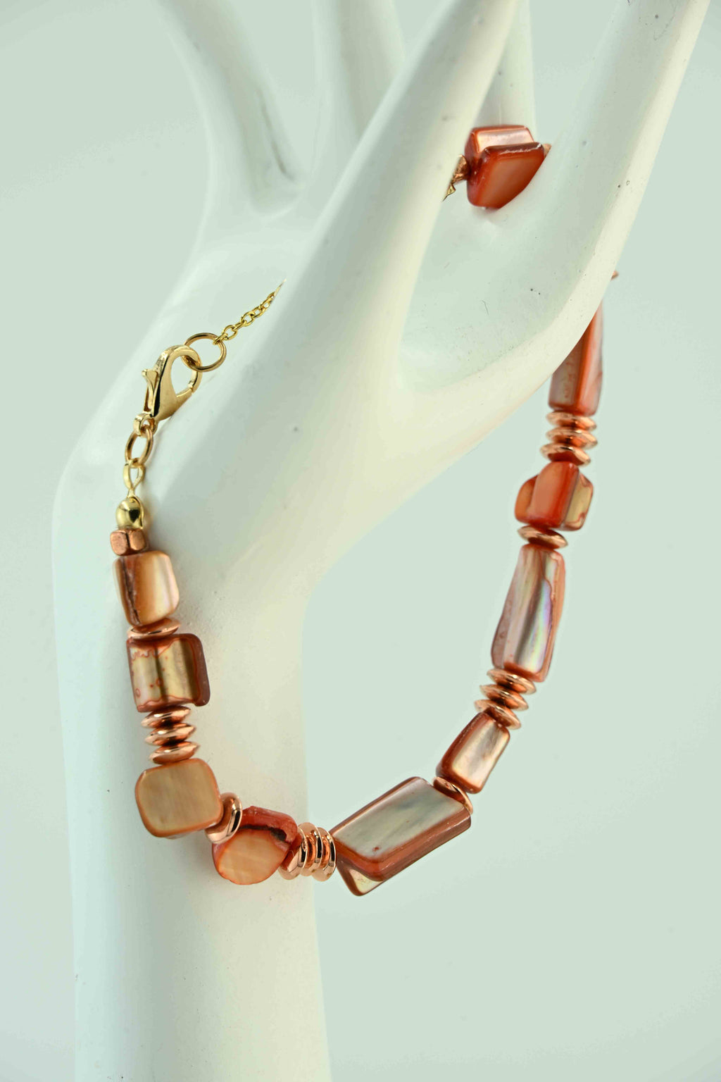 Bransoletka Velvet Pearl – Warm Amber