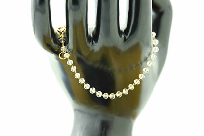 Delikatna bransoletka z drobnych koralików – ręcznie robiona biżuteria handmade – bellamaga