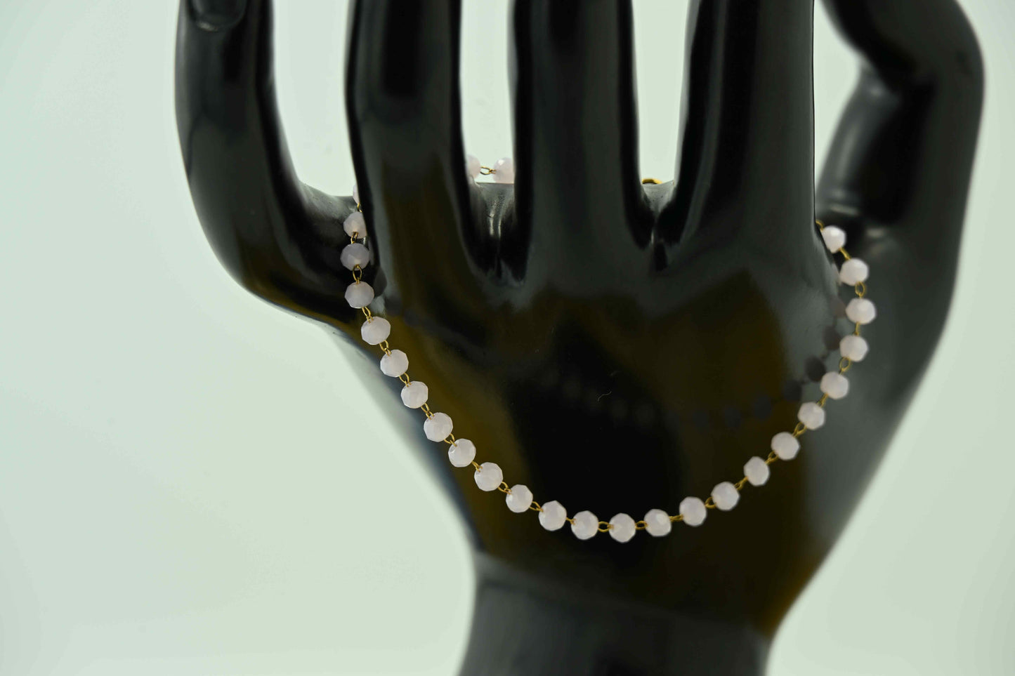 Delikatna bransoletka z drobnych koralików – ręcznie robiona biżuteria handmade – bellamaga