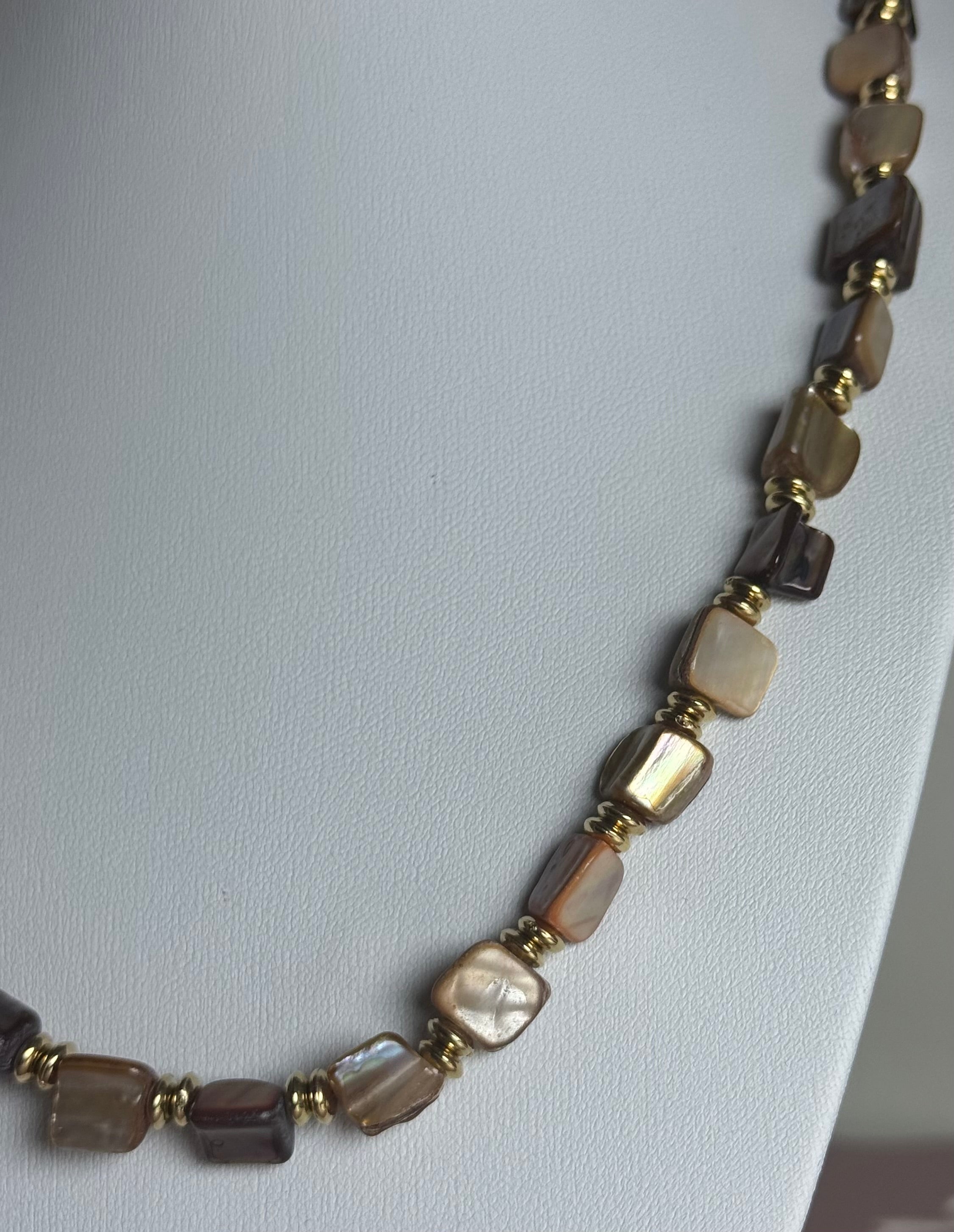 Naszyjnik Velvet Pearl – Honey Glow