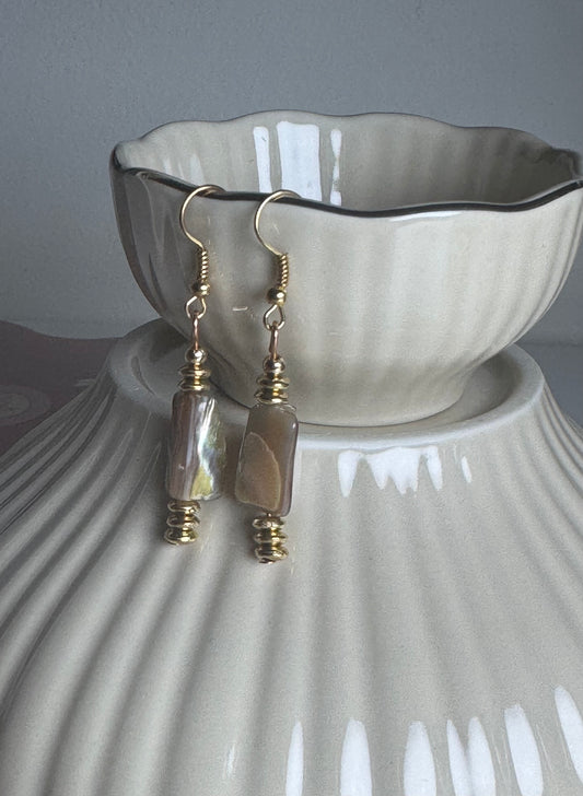 Kolczyki Velvet Pearl – Honey Glow