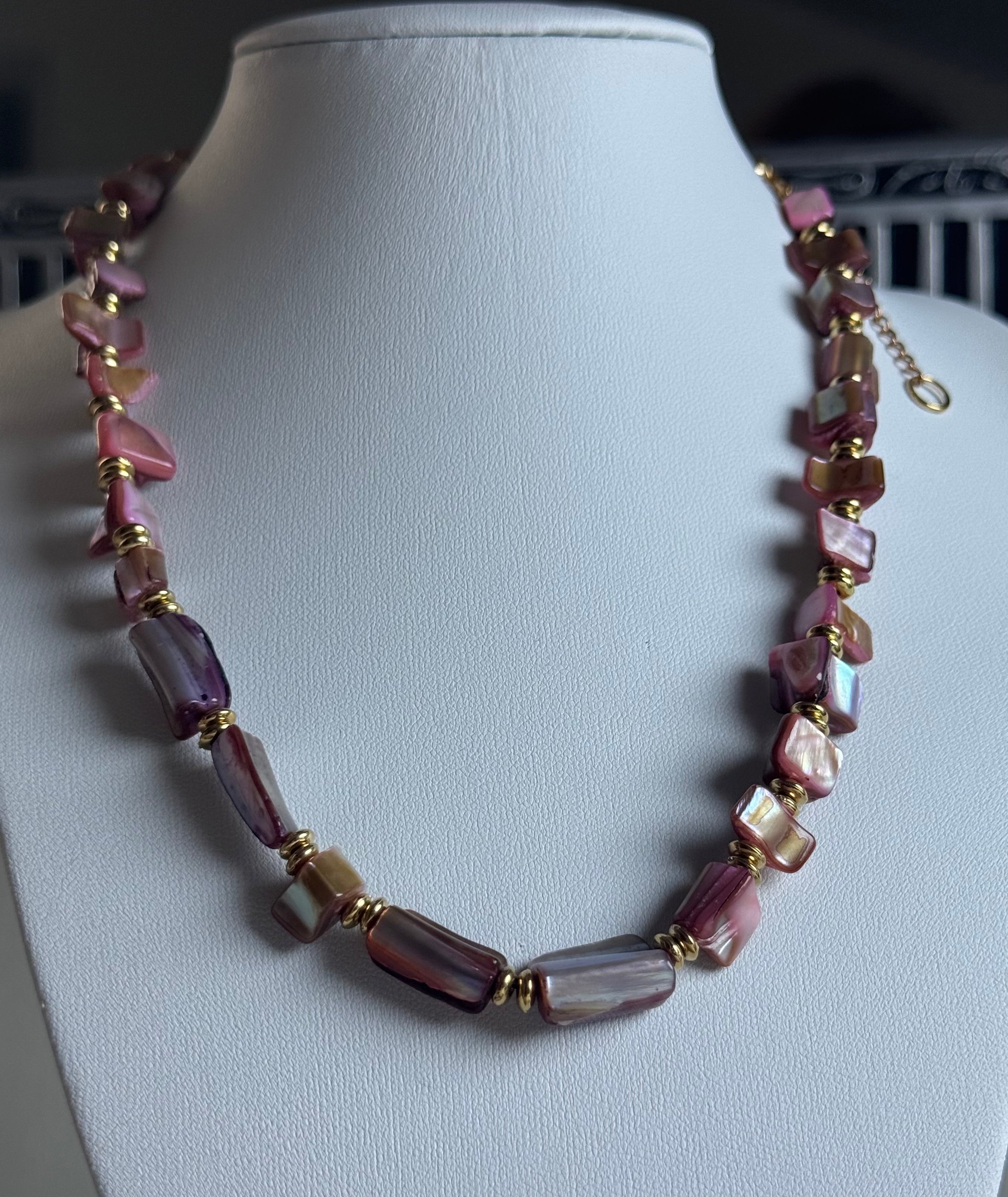 Naszyjnik Velvet Pearl – Soft Pink