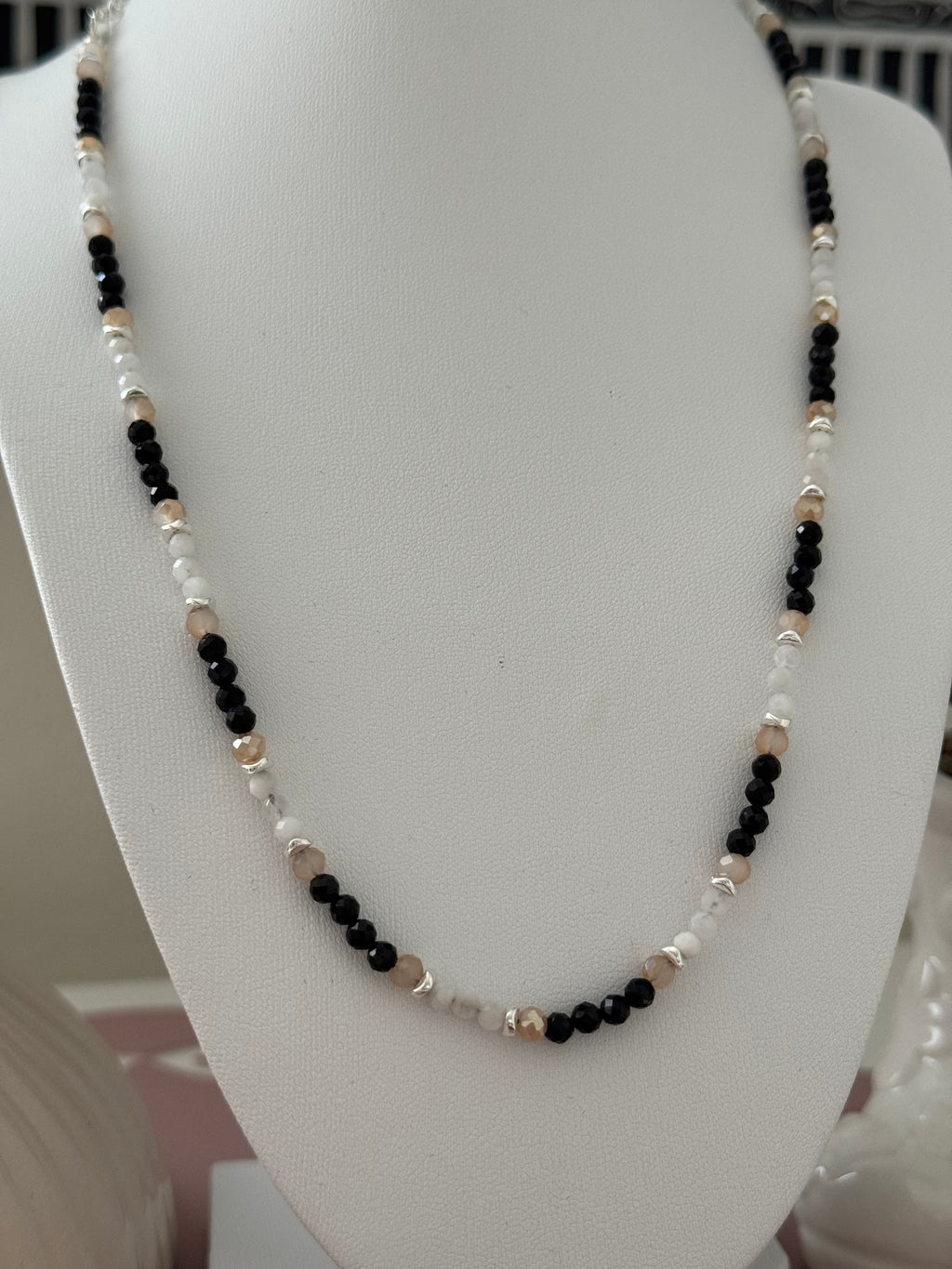 Naszyjnik Eclipse No.05 – Moonstone & Tourmaline