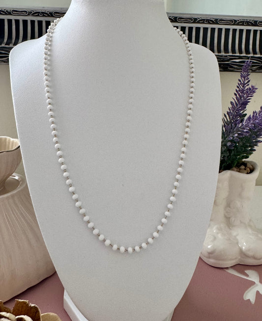 Naszyjnik Luna – Milk Matte