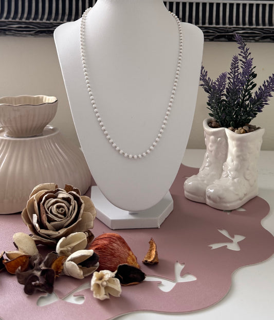 Naszyjnik Luna – Milk Matte