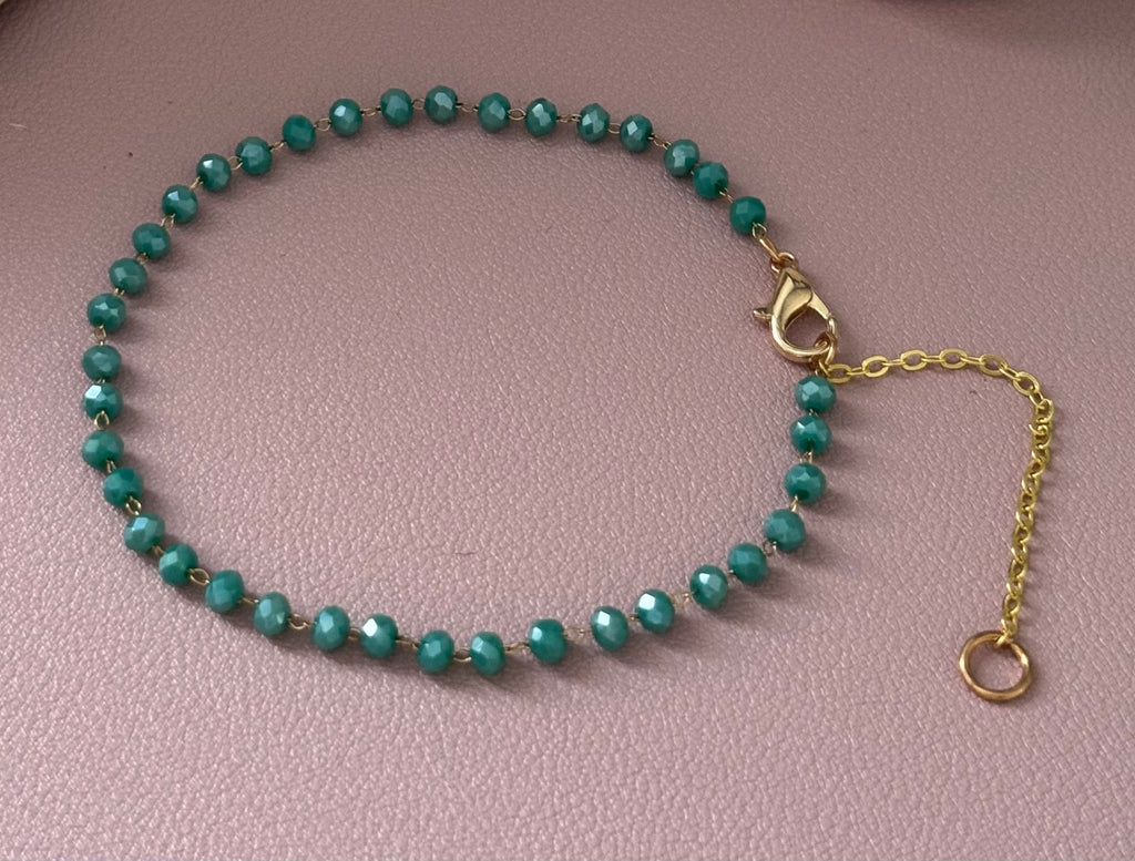 Bransoletka Luna – Emerald Glow