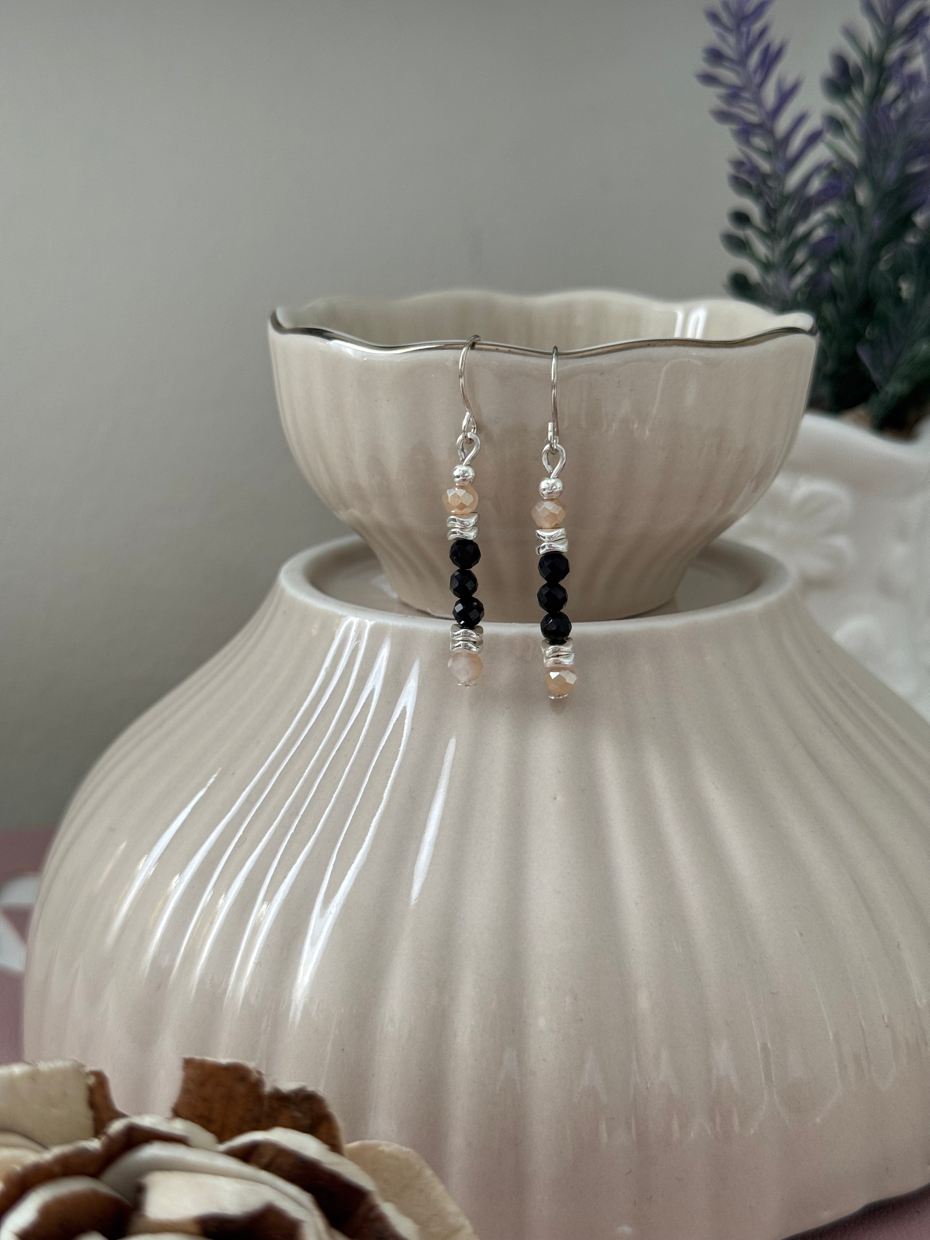 Kolczyki Eclipse No.05 – Moonstone & Tourmaline