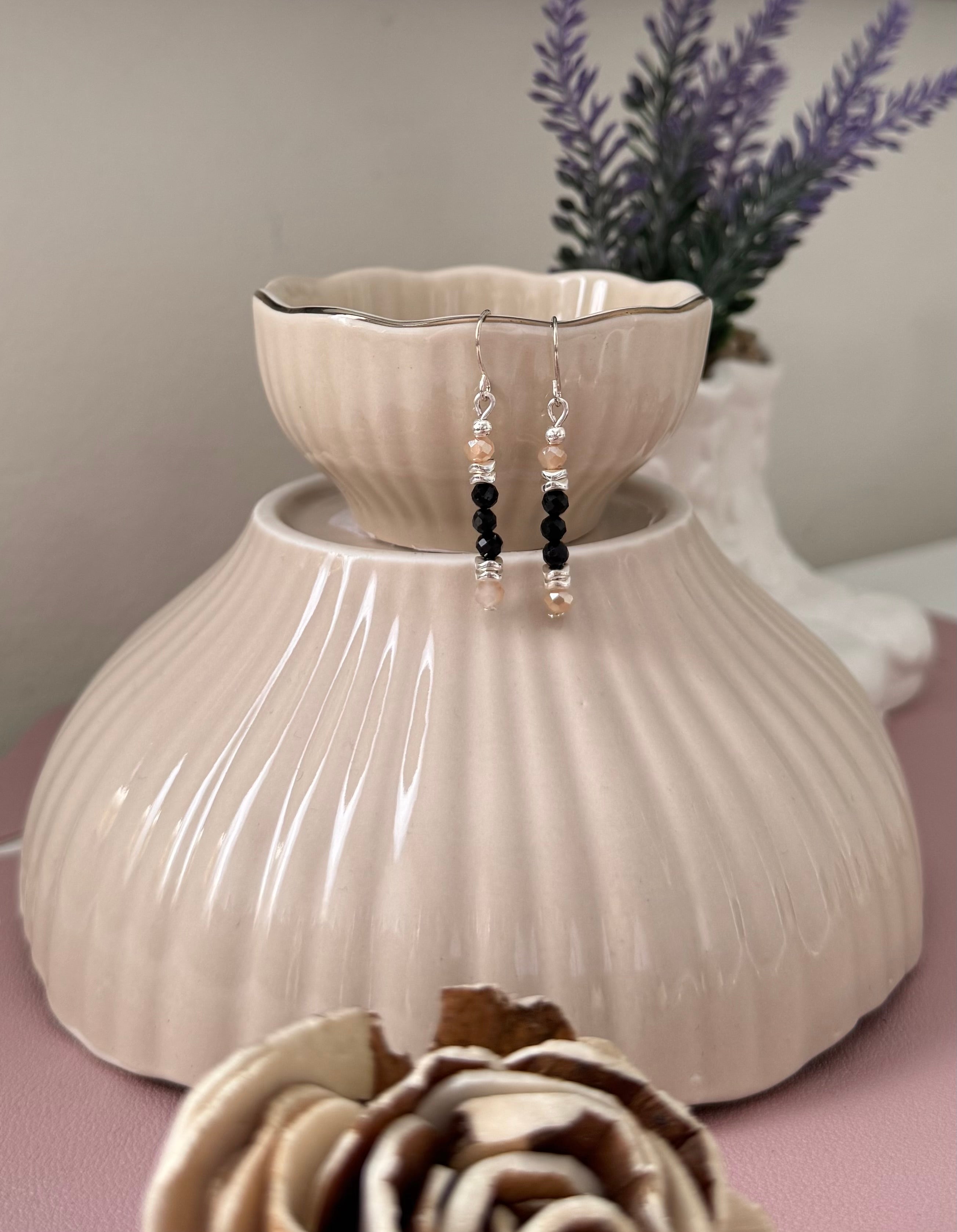 Kolczyki Eclipse No.05 – Moonstone & Tourmaline