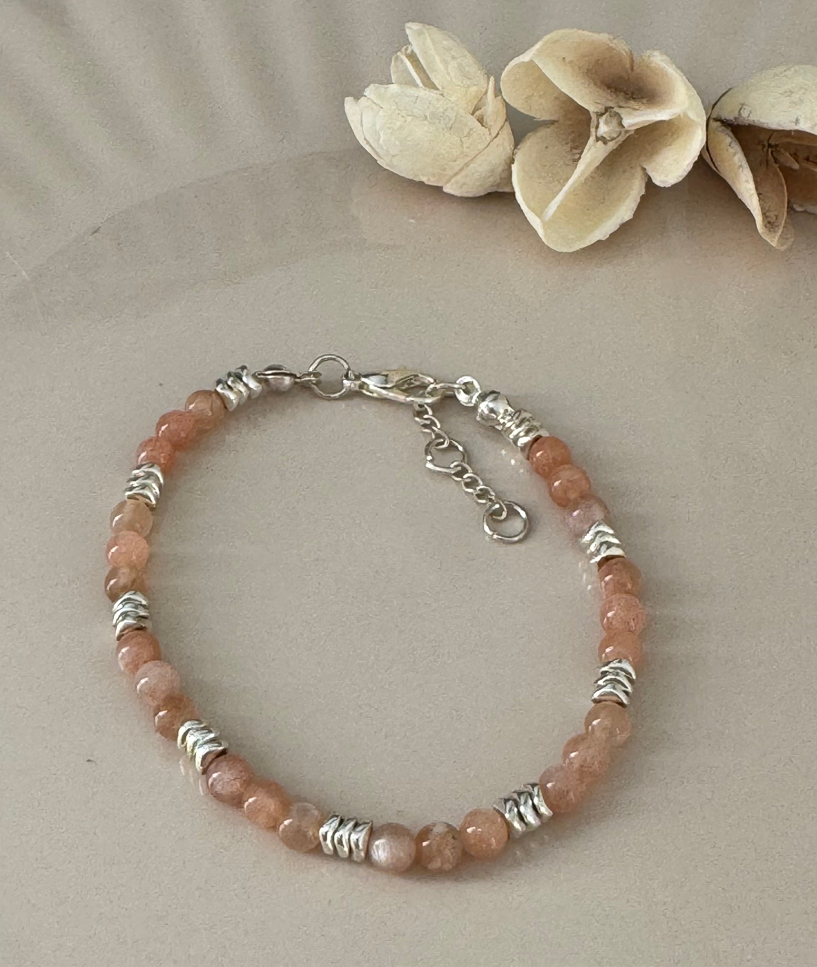 Bransoletka Eclipse No.04 – Sunstone Silver