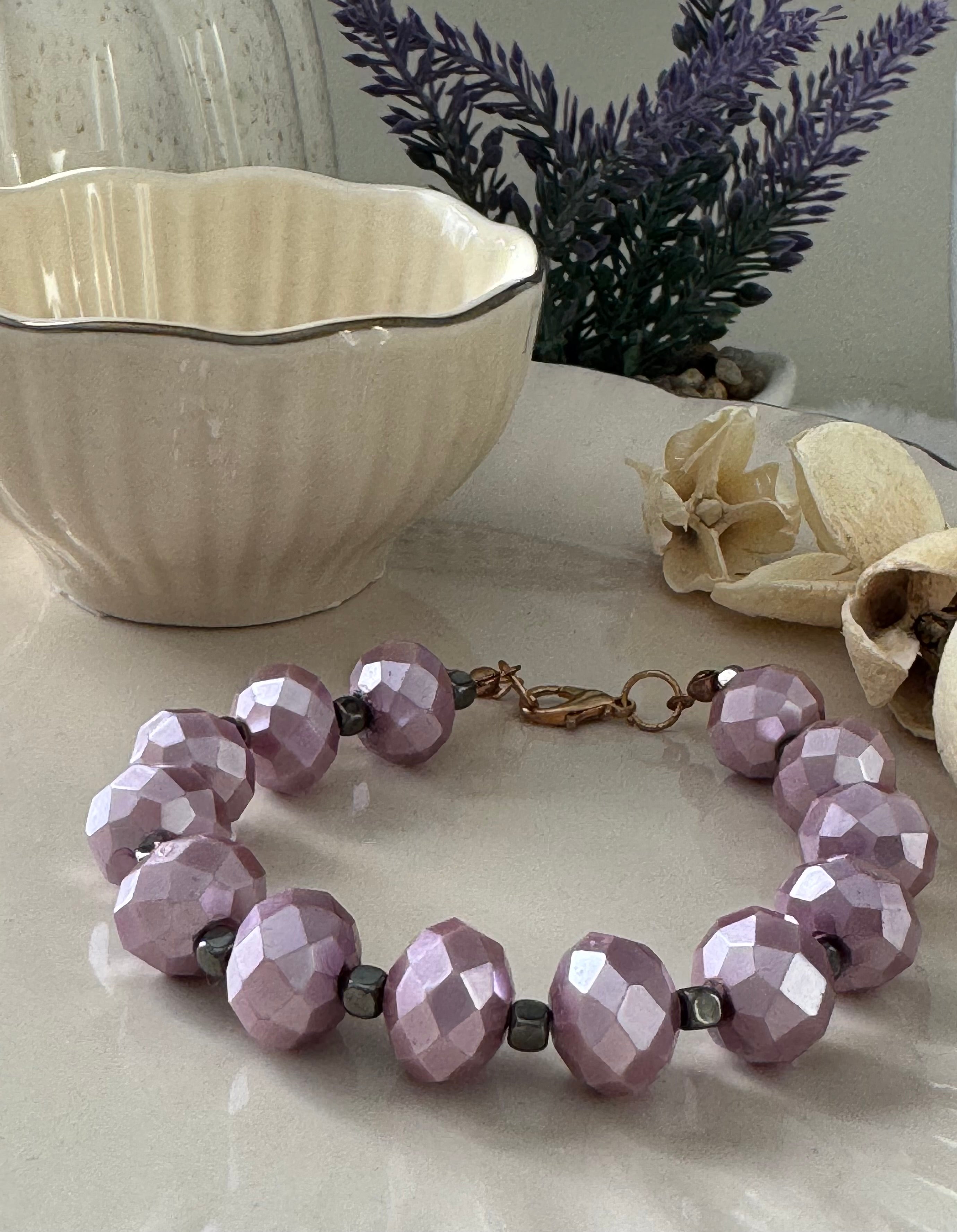 Bransoletka Dusty Mauve – Glow