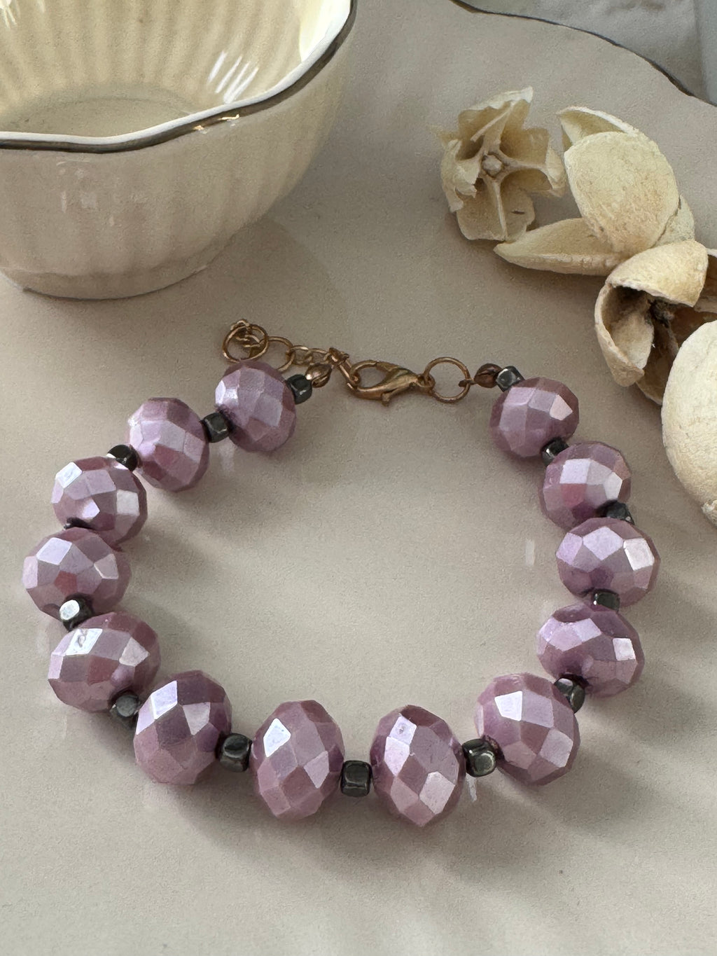 Bransoletka Dusty Mauve – Glow