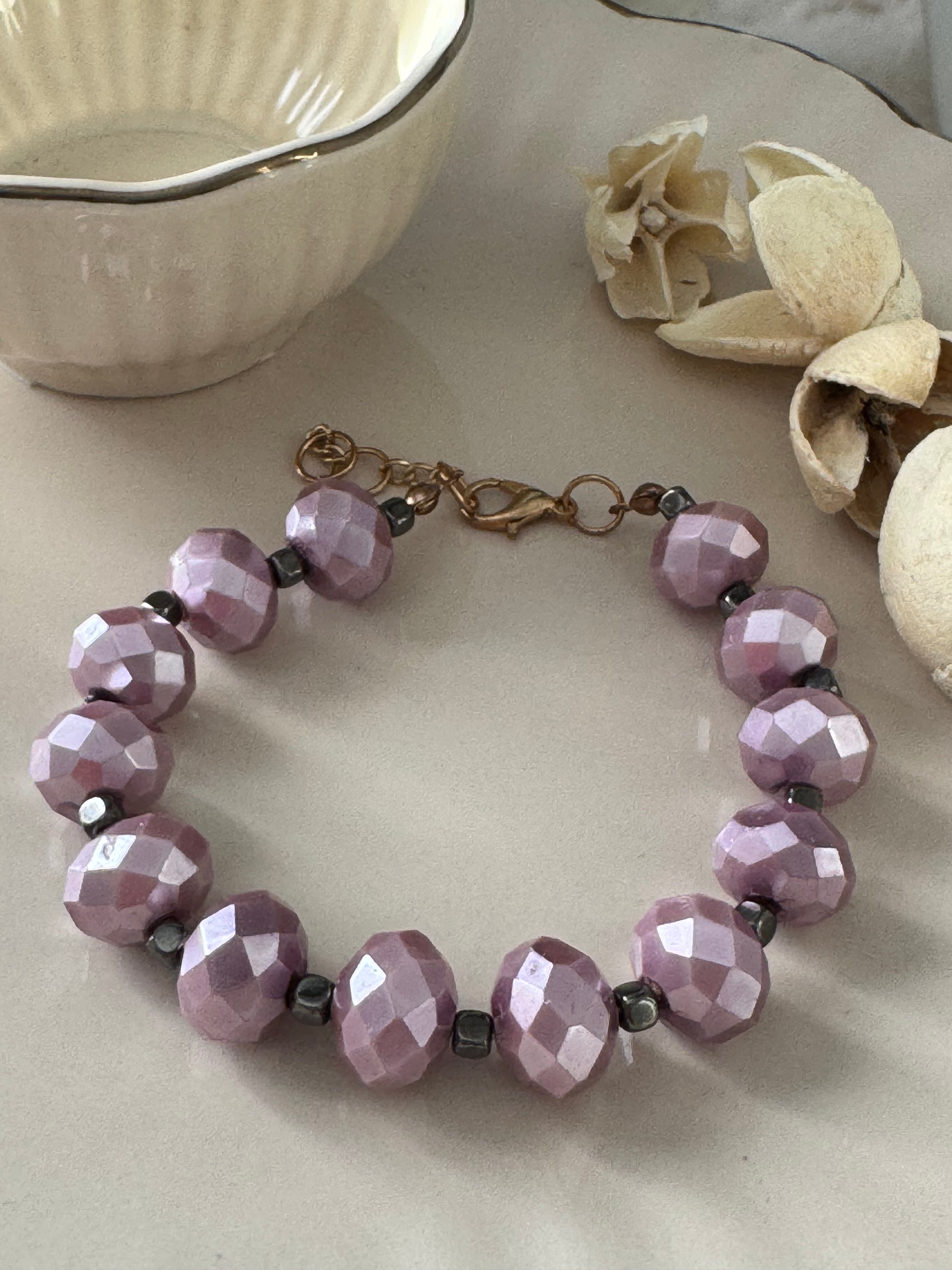 Bransoletka Dusty Mauve – Glow