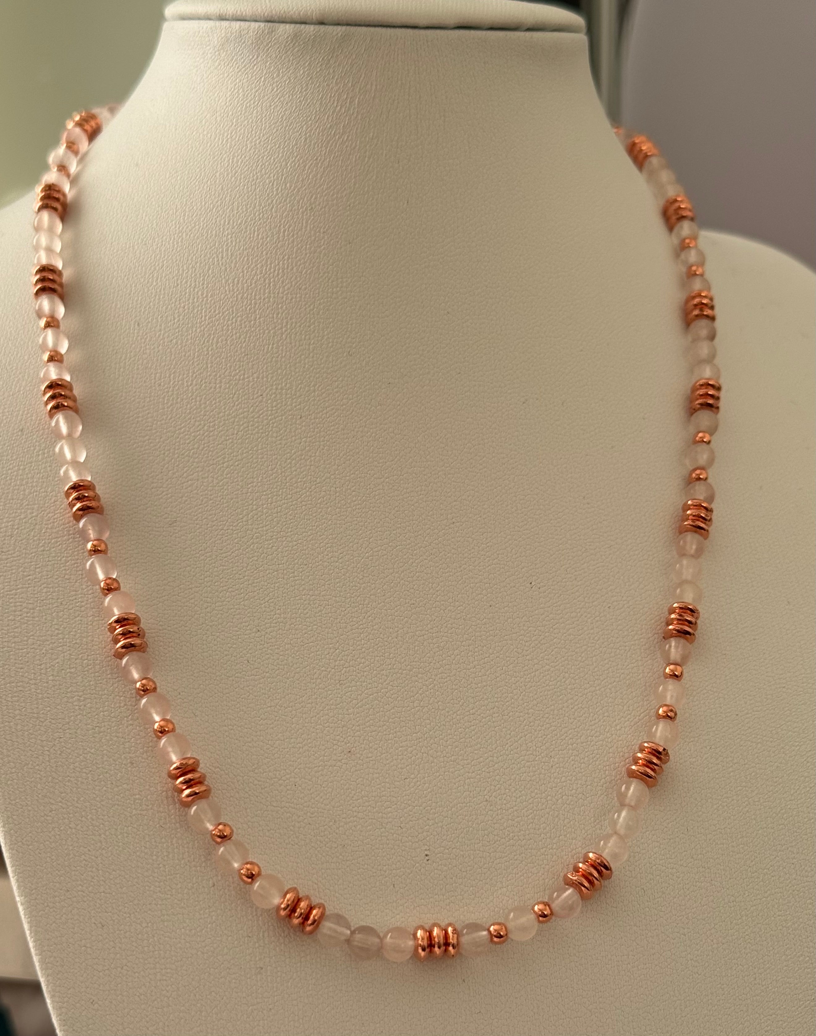 Naszyjnik Eclipse No.01 – Rose Quartz