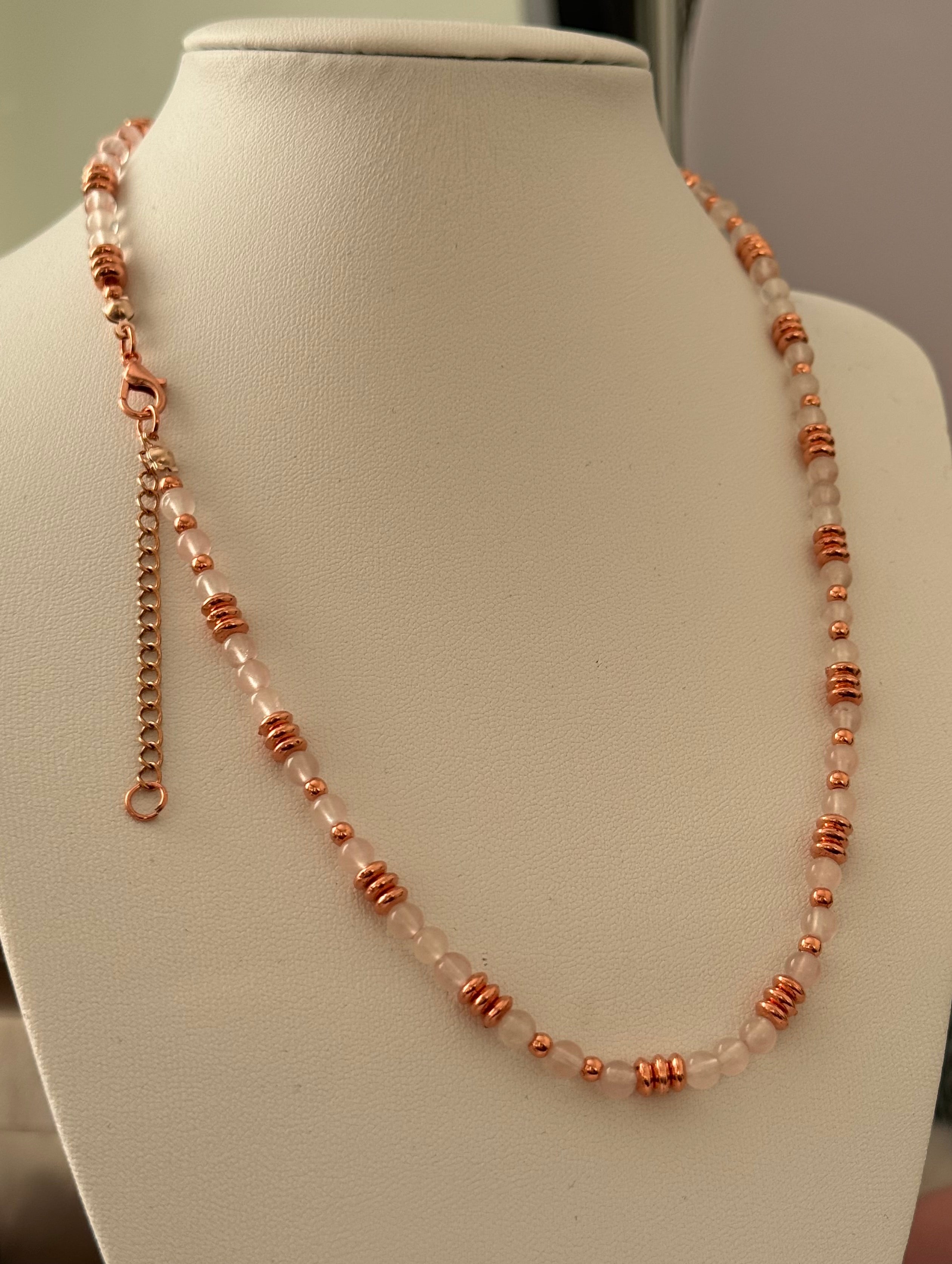 Naszyjnik Eclipse No.01 – Rose Quartz