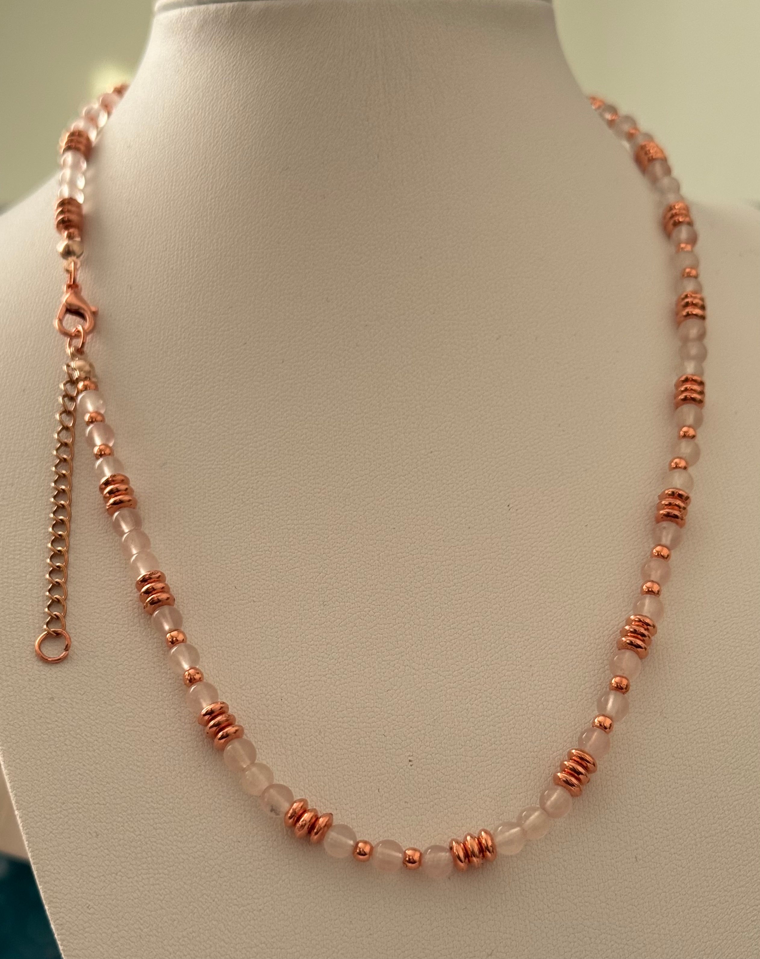 Naszyjnik Eclipse No.01 – Rose Quartz