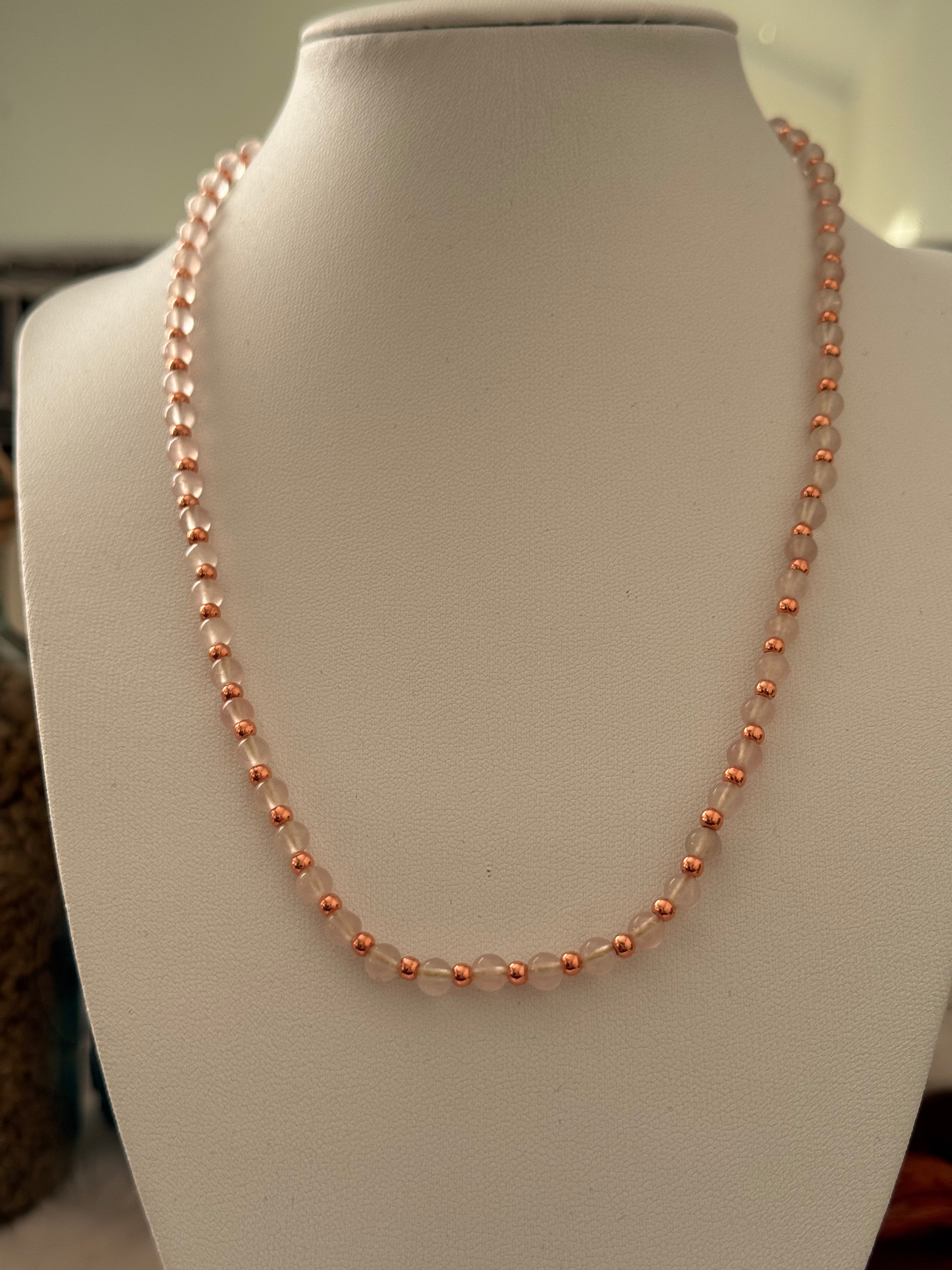 Naszyjnik Eclipse No.02 – Rose Quartz