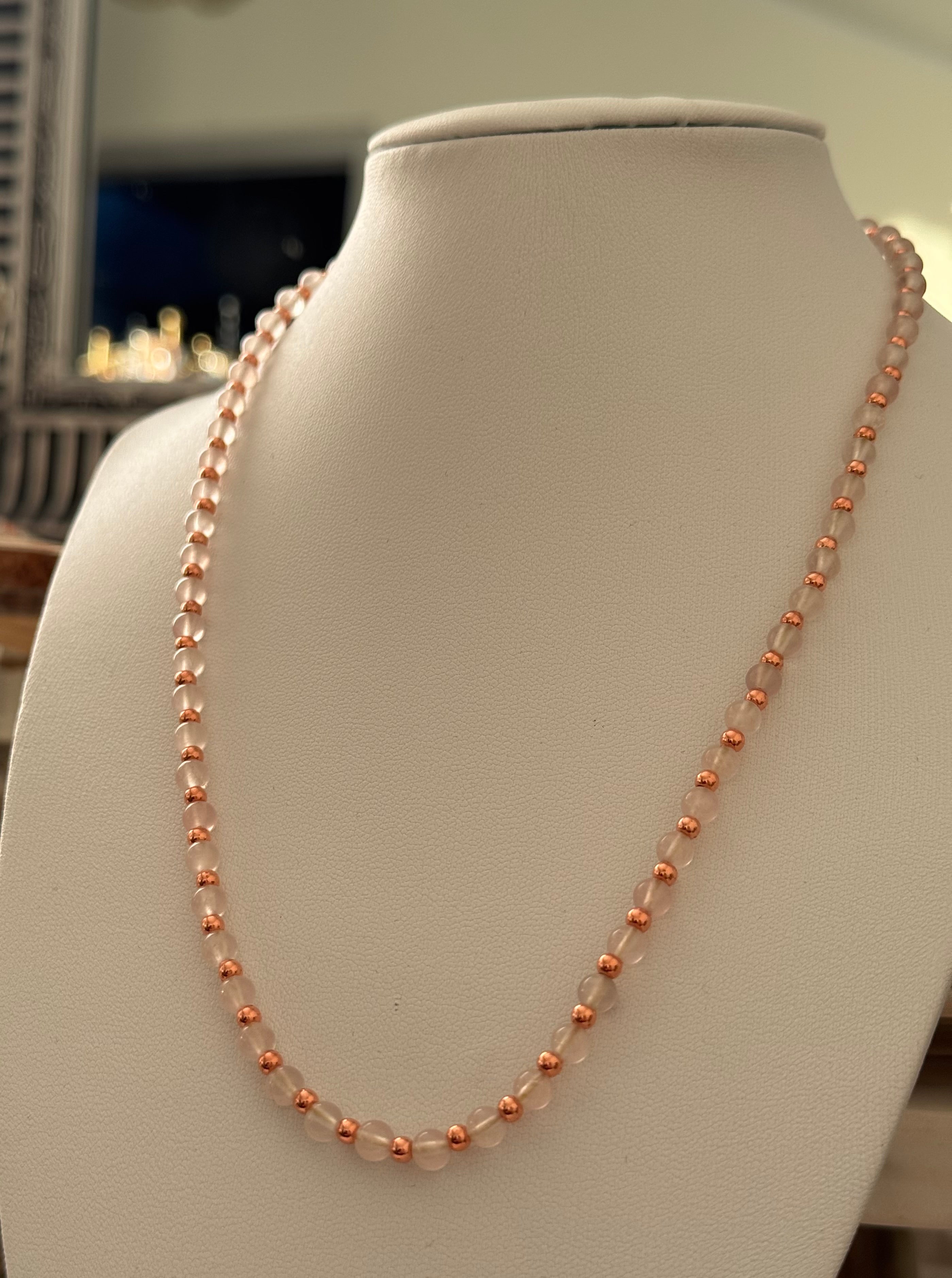 Naszyjnik Eclipse No.02 – Rose Quartz