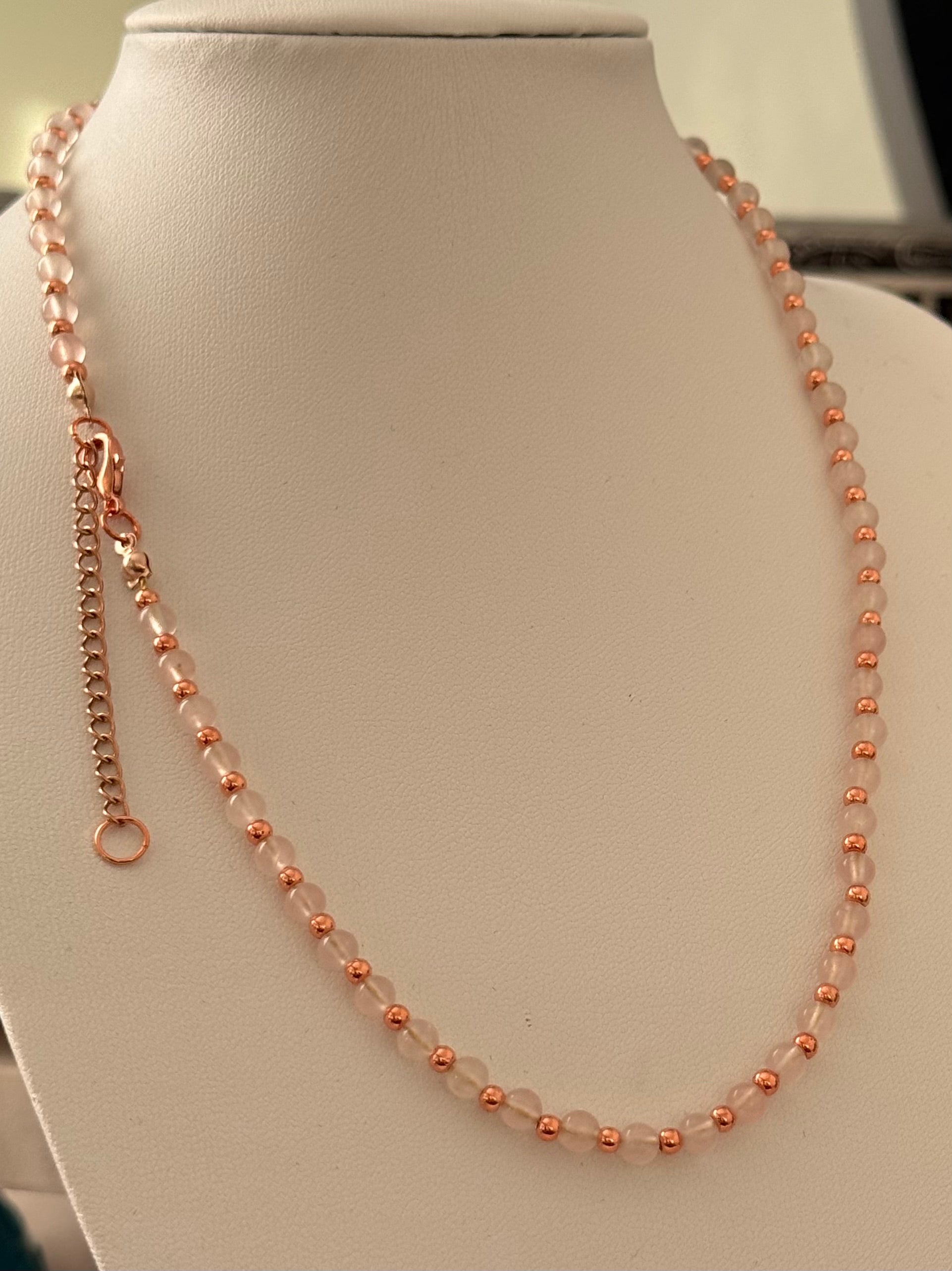 Naszyjnik Eclipse No.02 – Rose Quartz