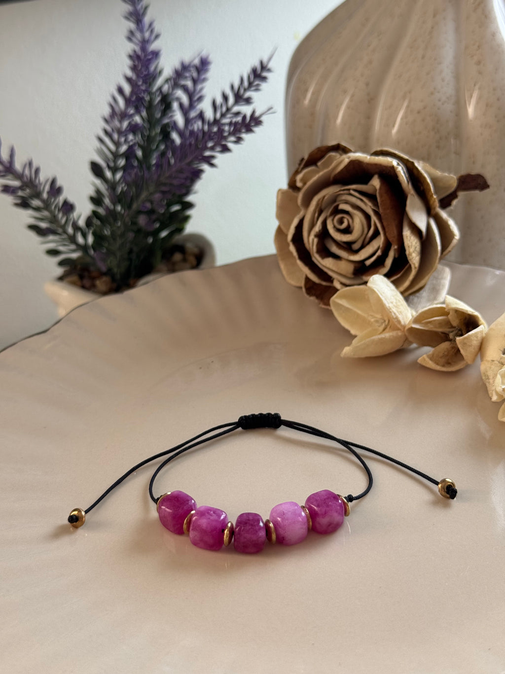 Bransoletka Eclipse Collection No.09 – Fuchsia Glow