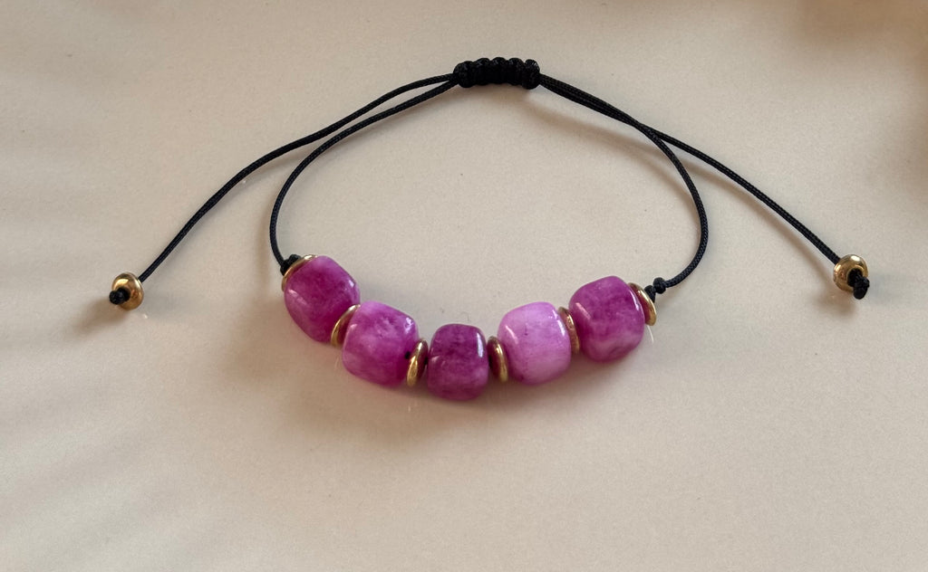 Bransoletka Eclipse Collection No.09 – Fuchsia Glow