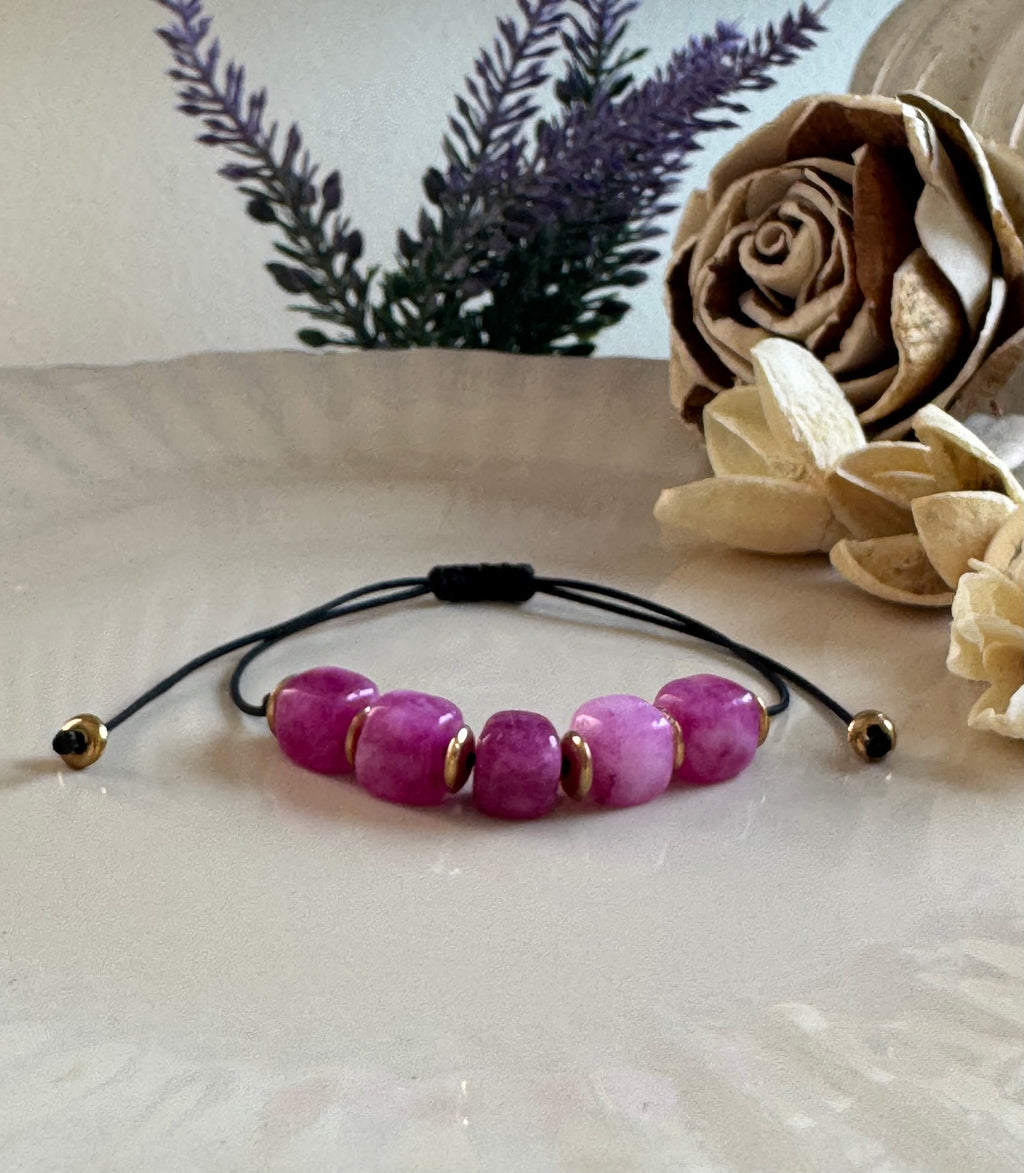 Bransoletka Eclipse Collection No.09 – Fuchsia Glow