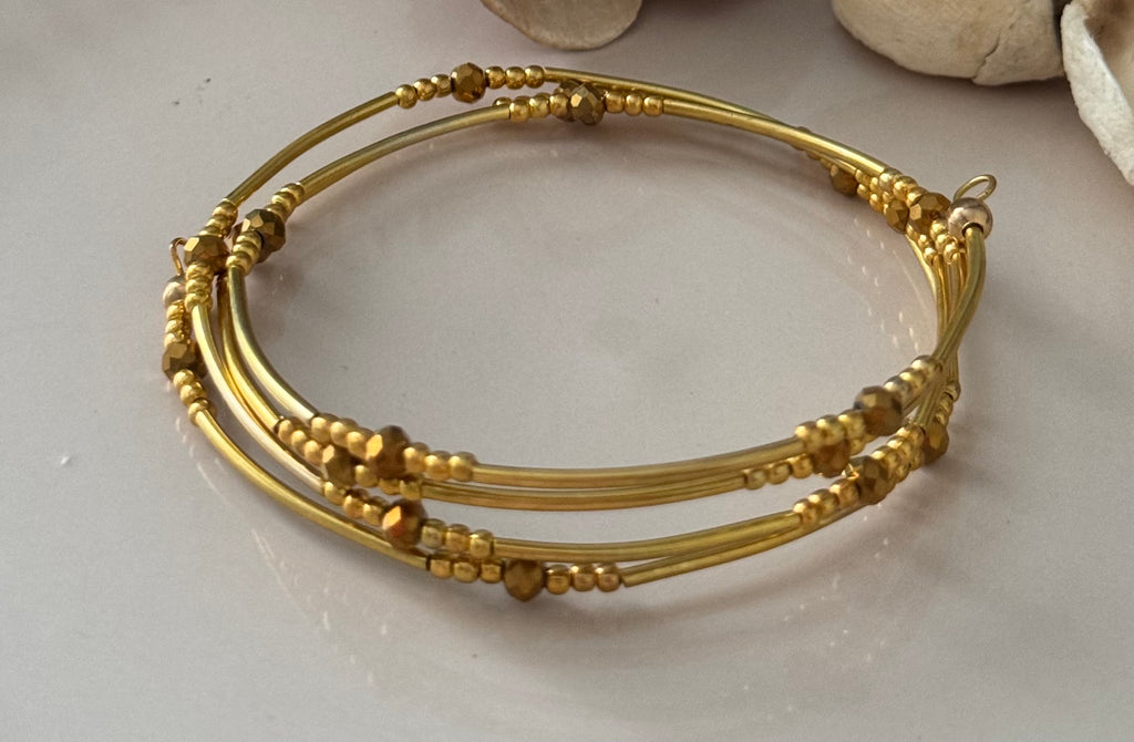 Bransoletka Metal Core No.6 – Gold Minimal