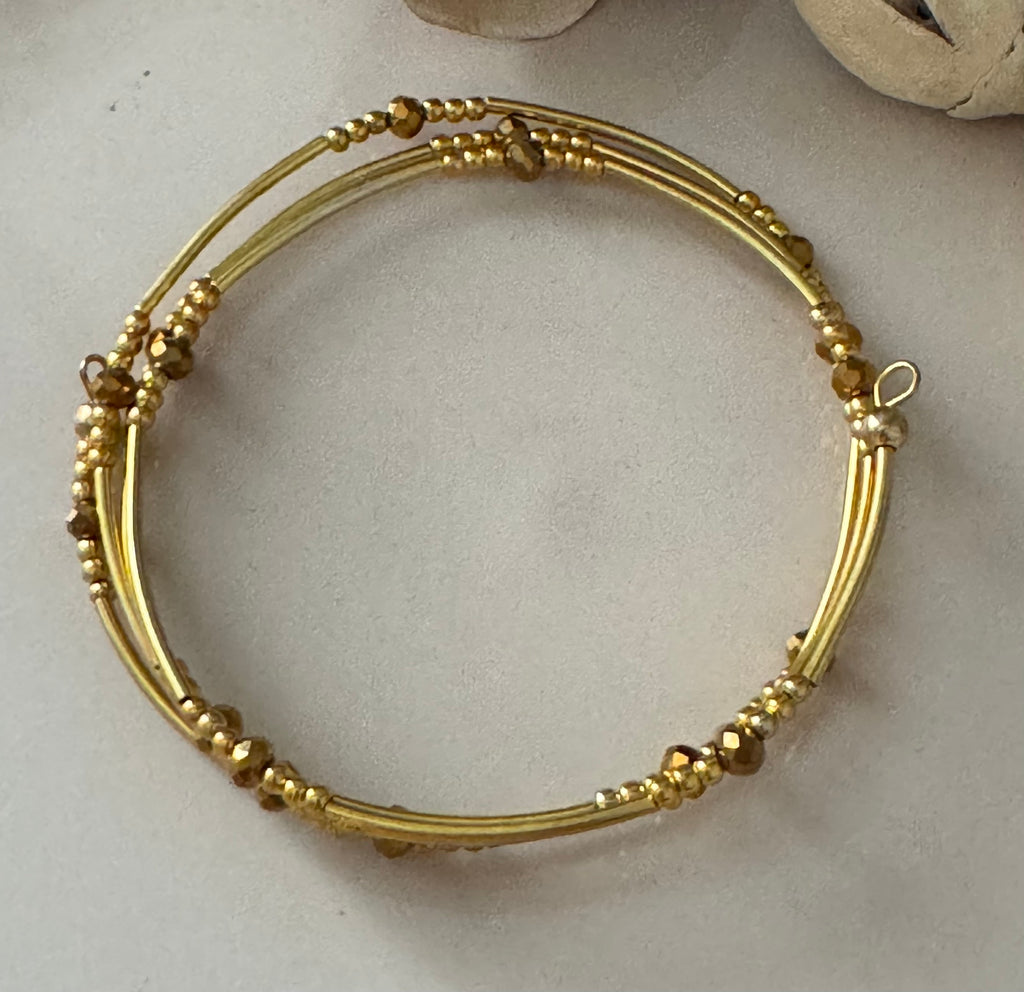 Bransoletka Metal Core No.6 – Gold Minimal