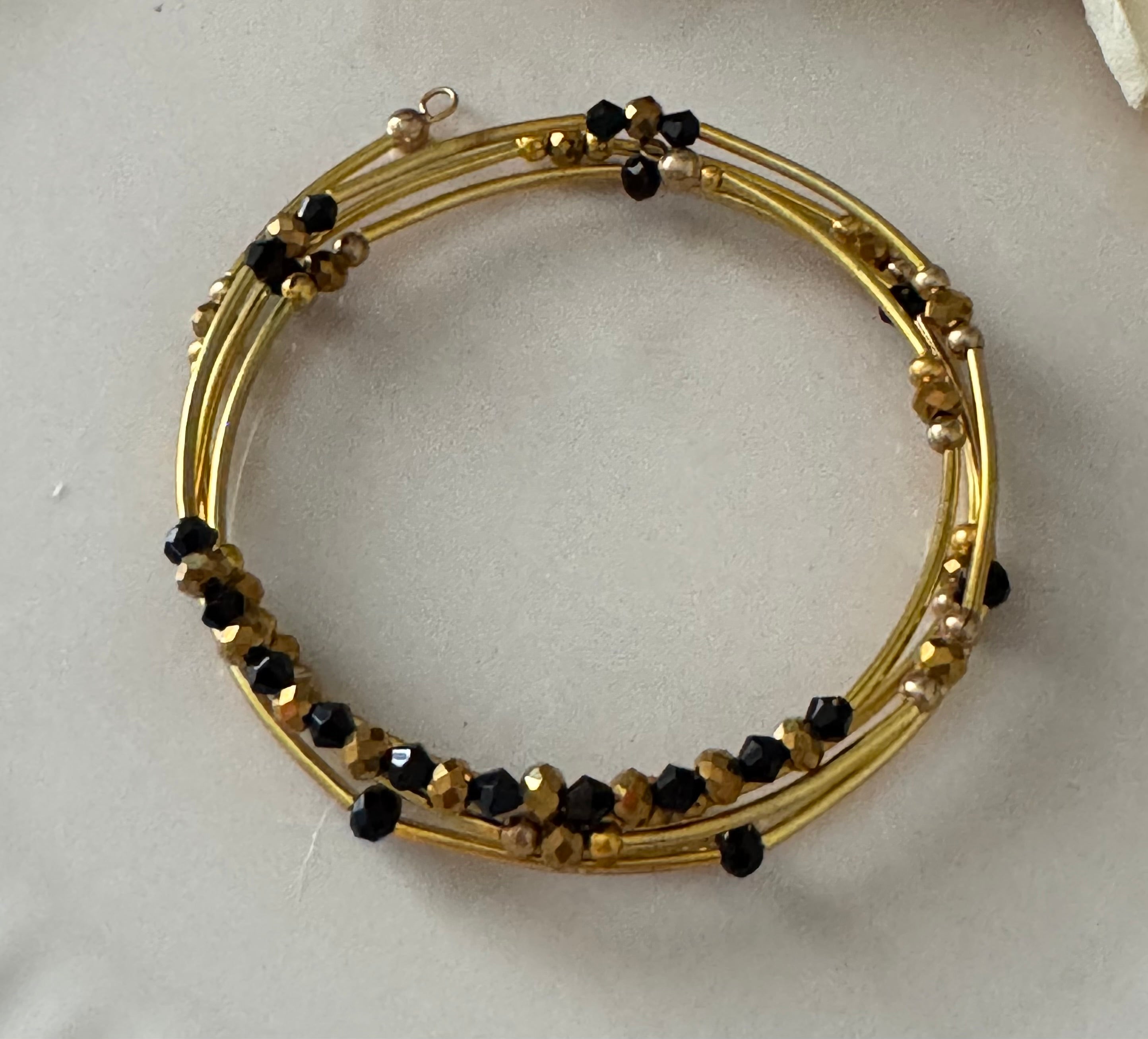 Bransoletka Metal Core No.7 – Black & Gold