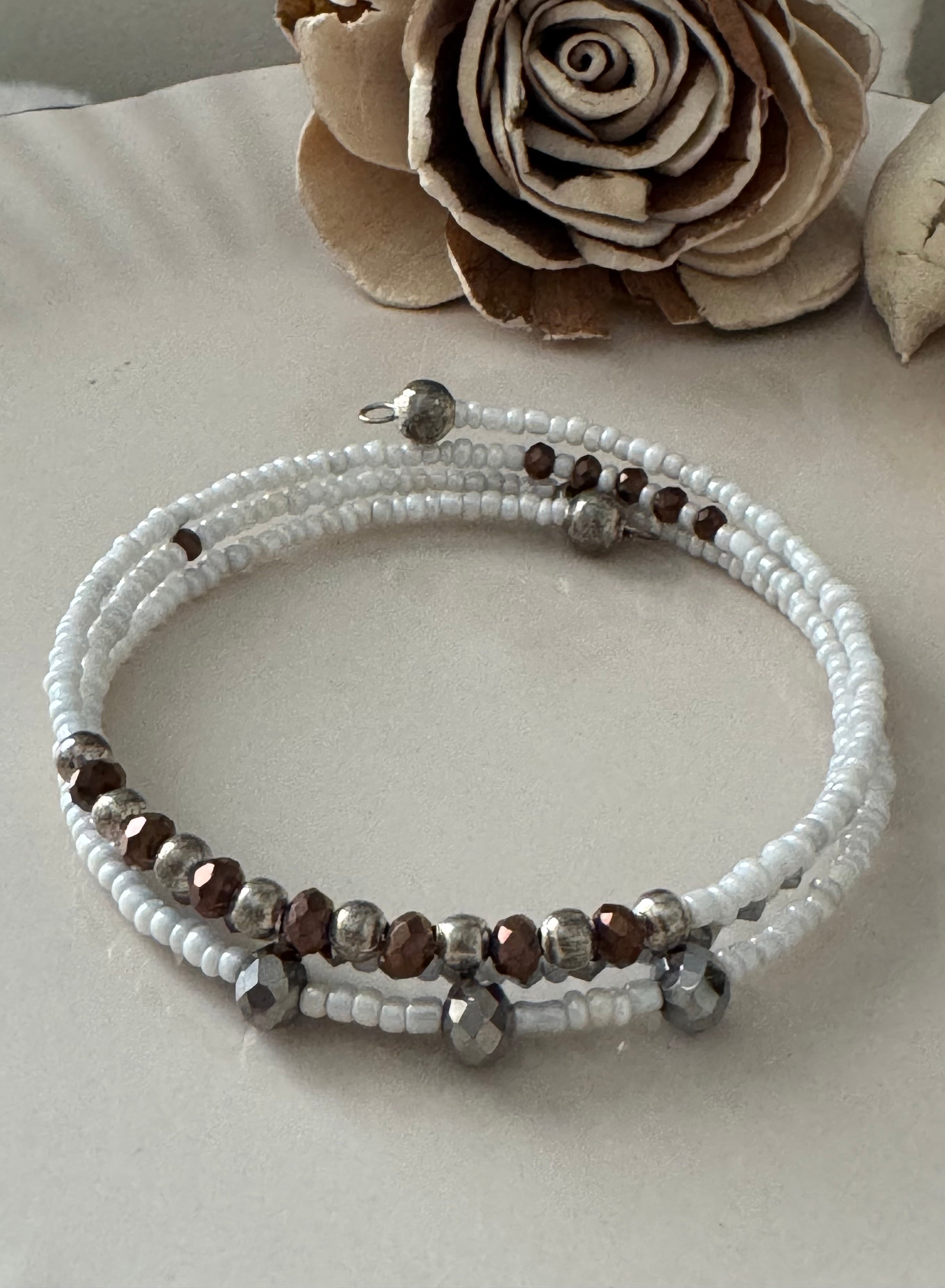 Bransoletka Whisper Collection No.10 – White Smoke