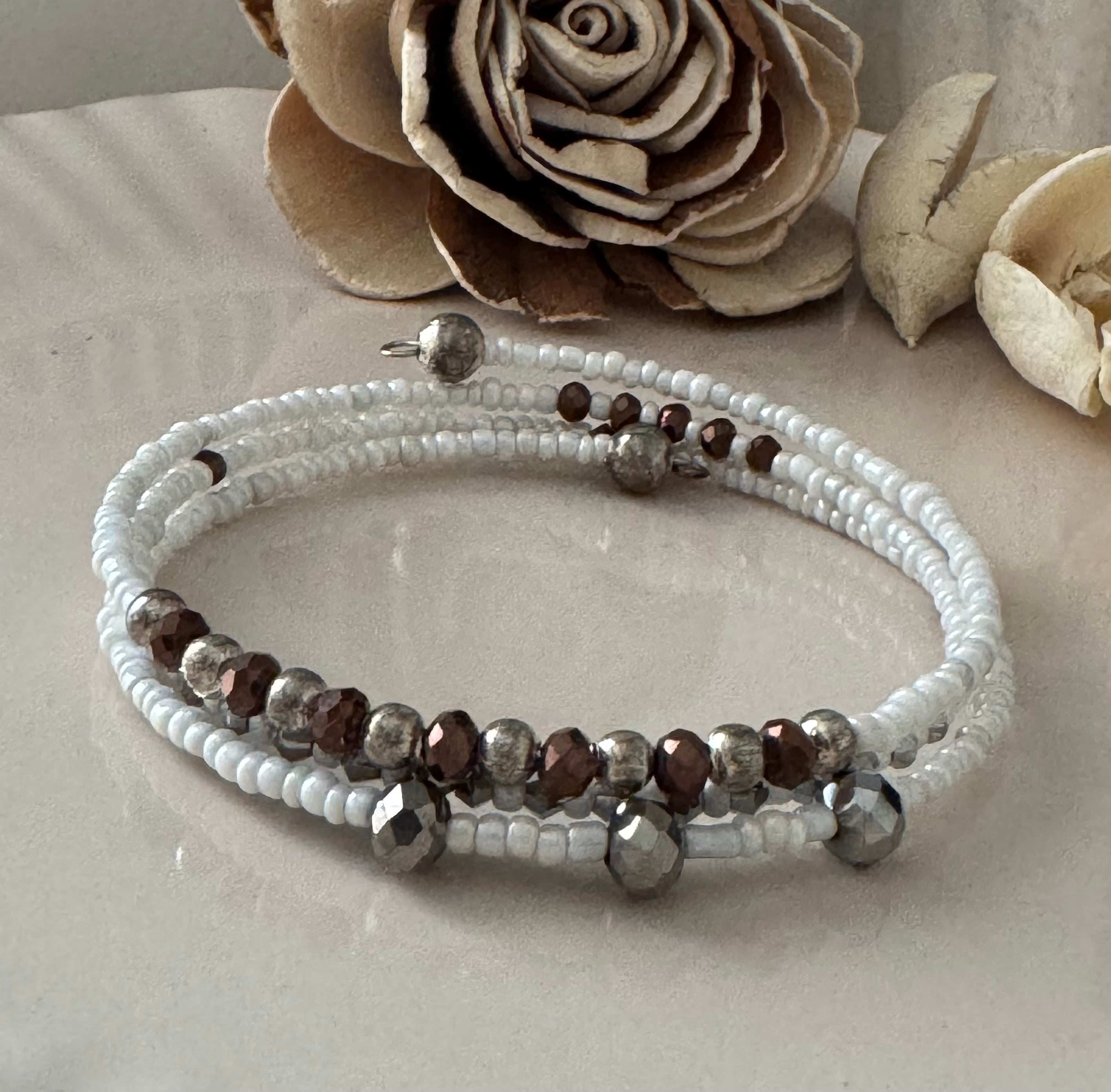 Bransoletka Whisper Collection No.10 – White Smoke