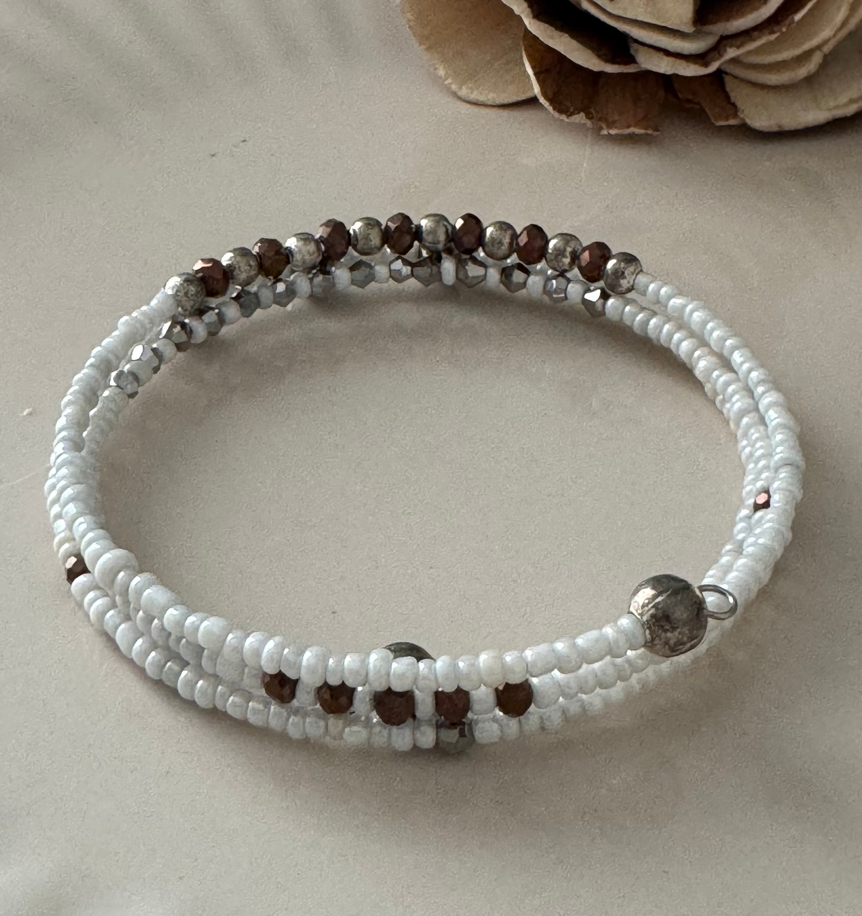 Bransoletka Whisper Collection No.10 – White Smoke