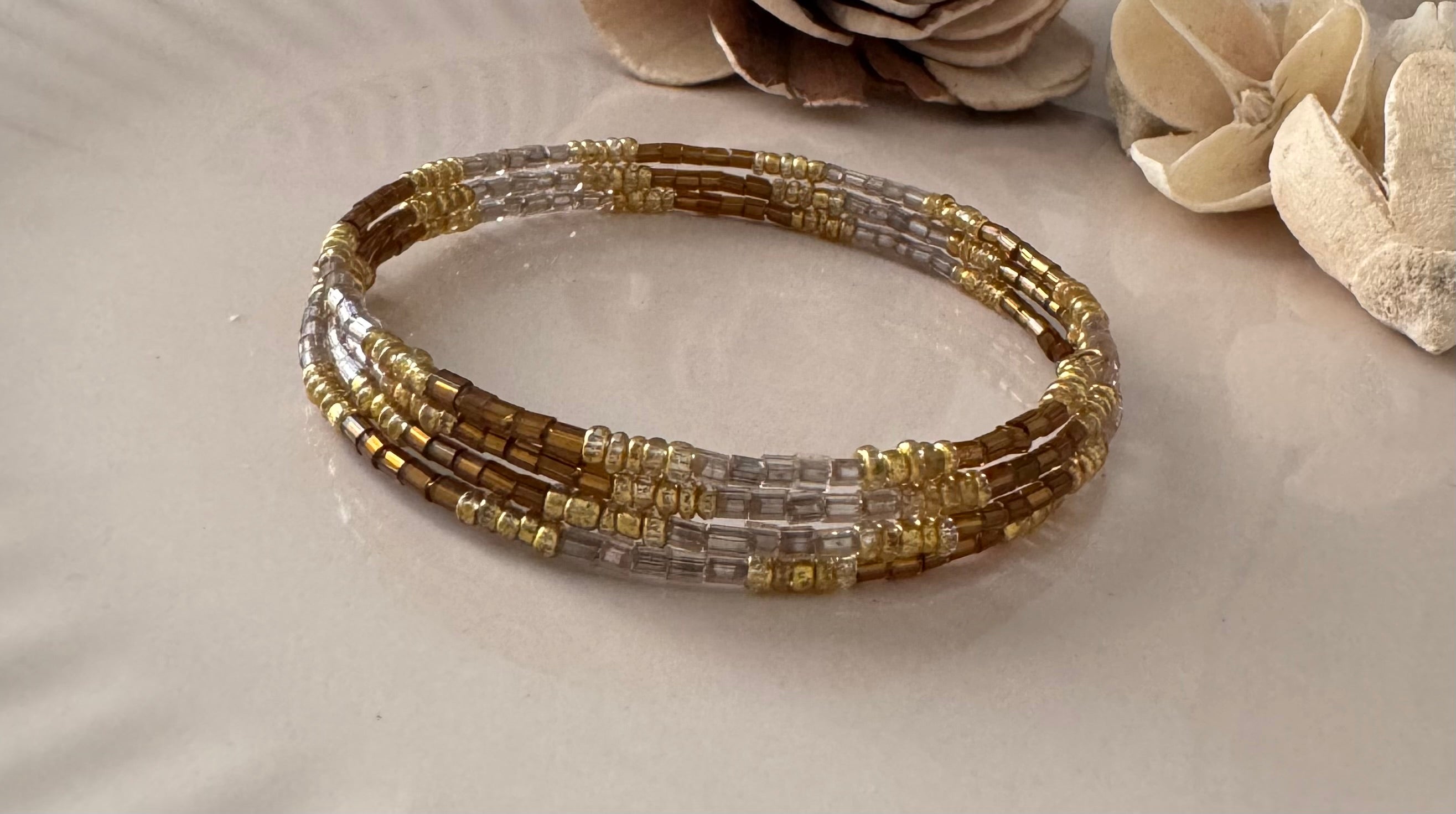 Bransoletka Whisper Collection No.14 – Złoty Szept