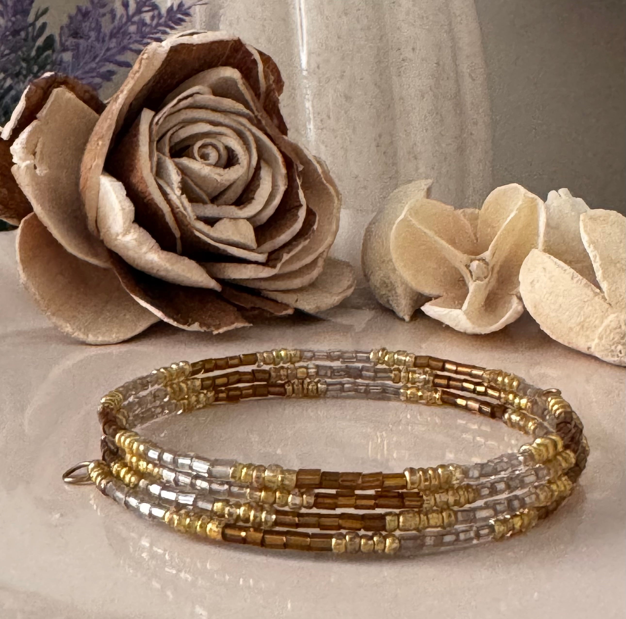 Bransoletka Whisper Collection No.14 – Złoty Szept