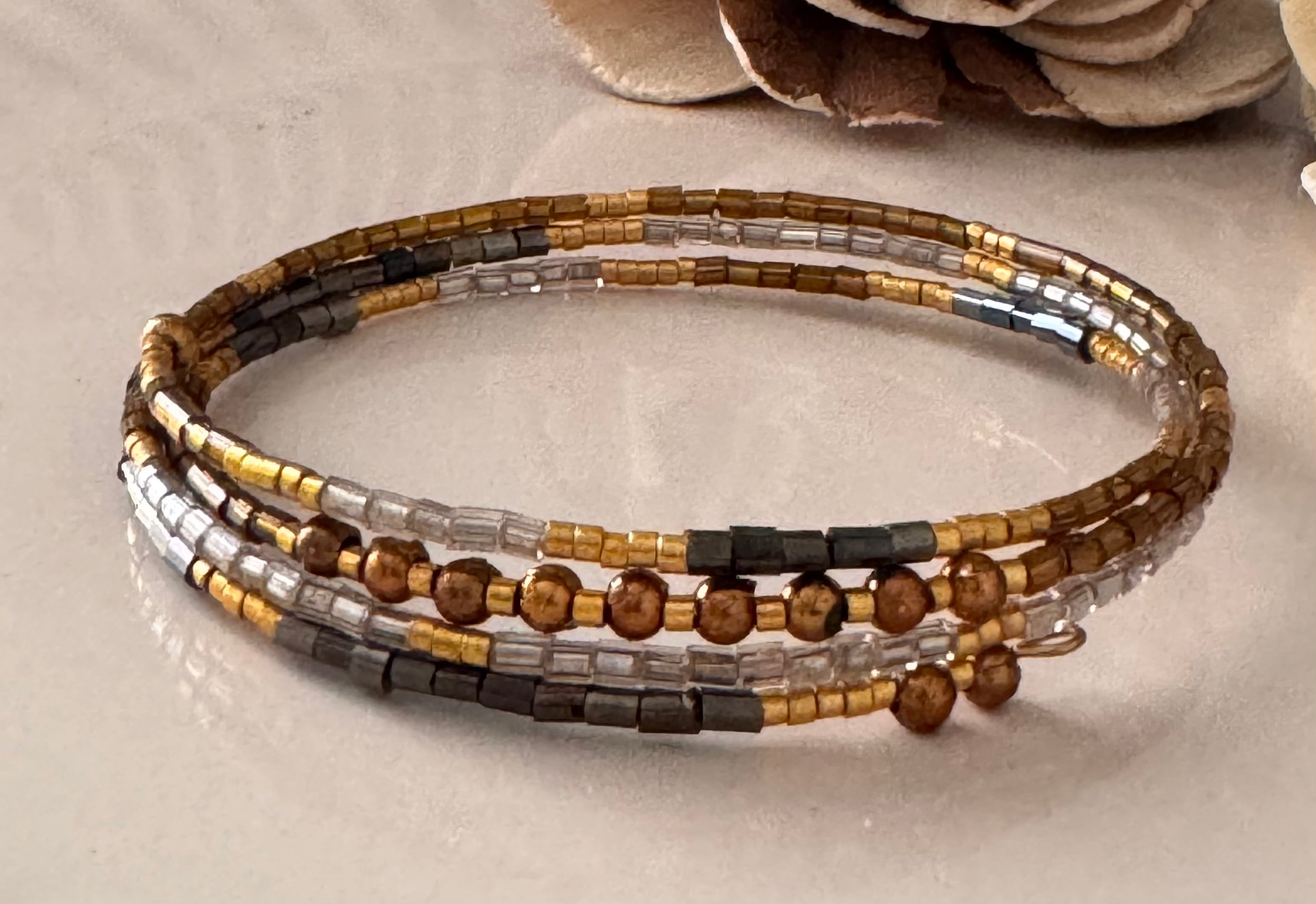 Bransoletka Whisper Collection No.15 – Golden Smoke