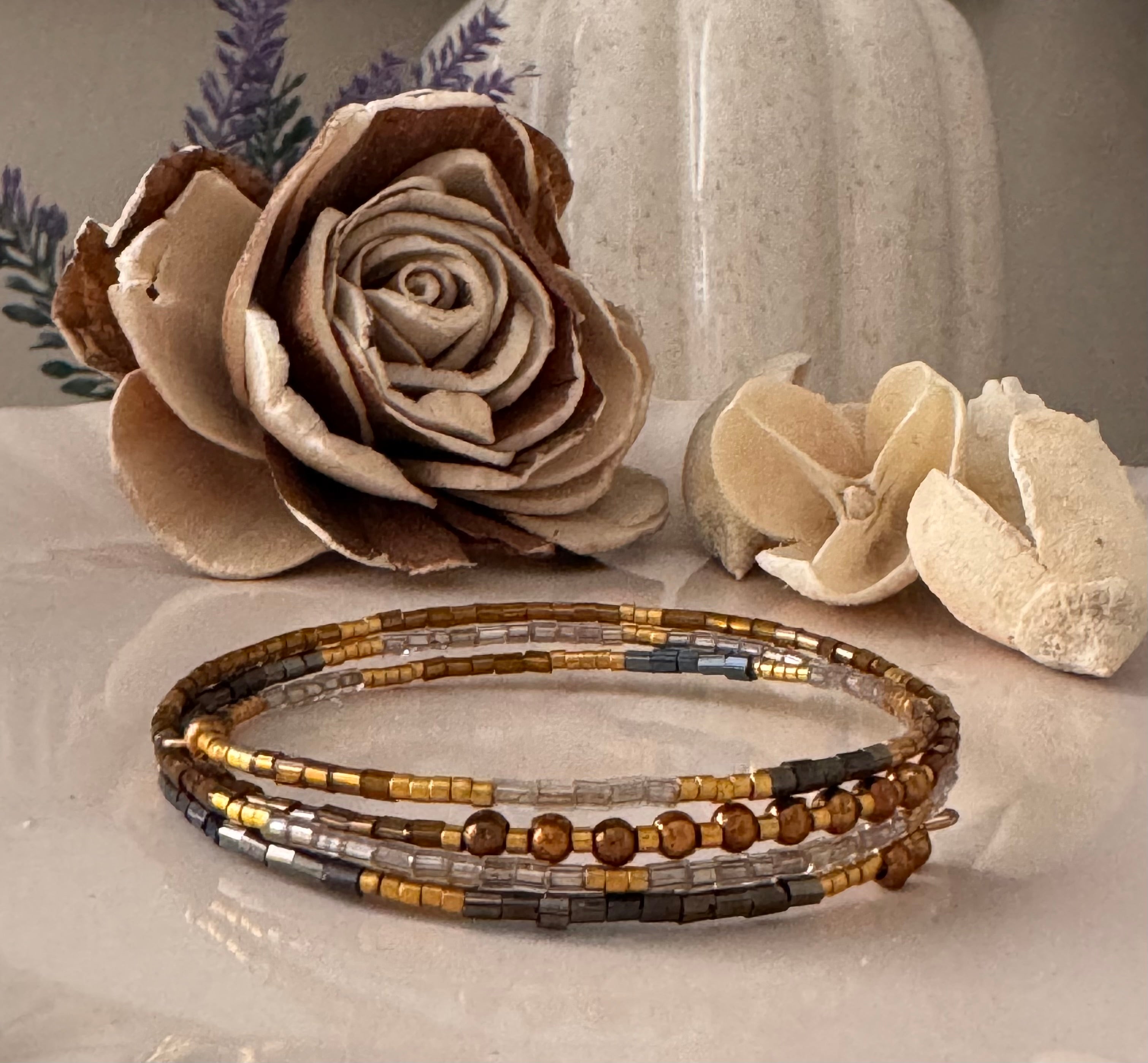 Bransoletka Whisper Collection No.15 – Golden Smoke