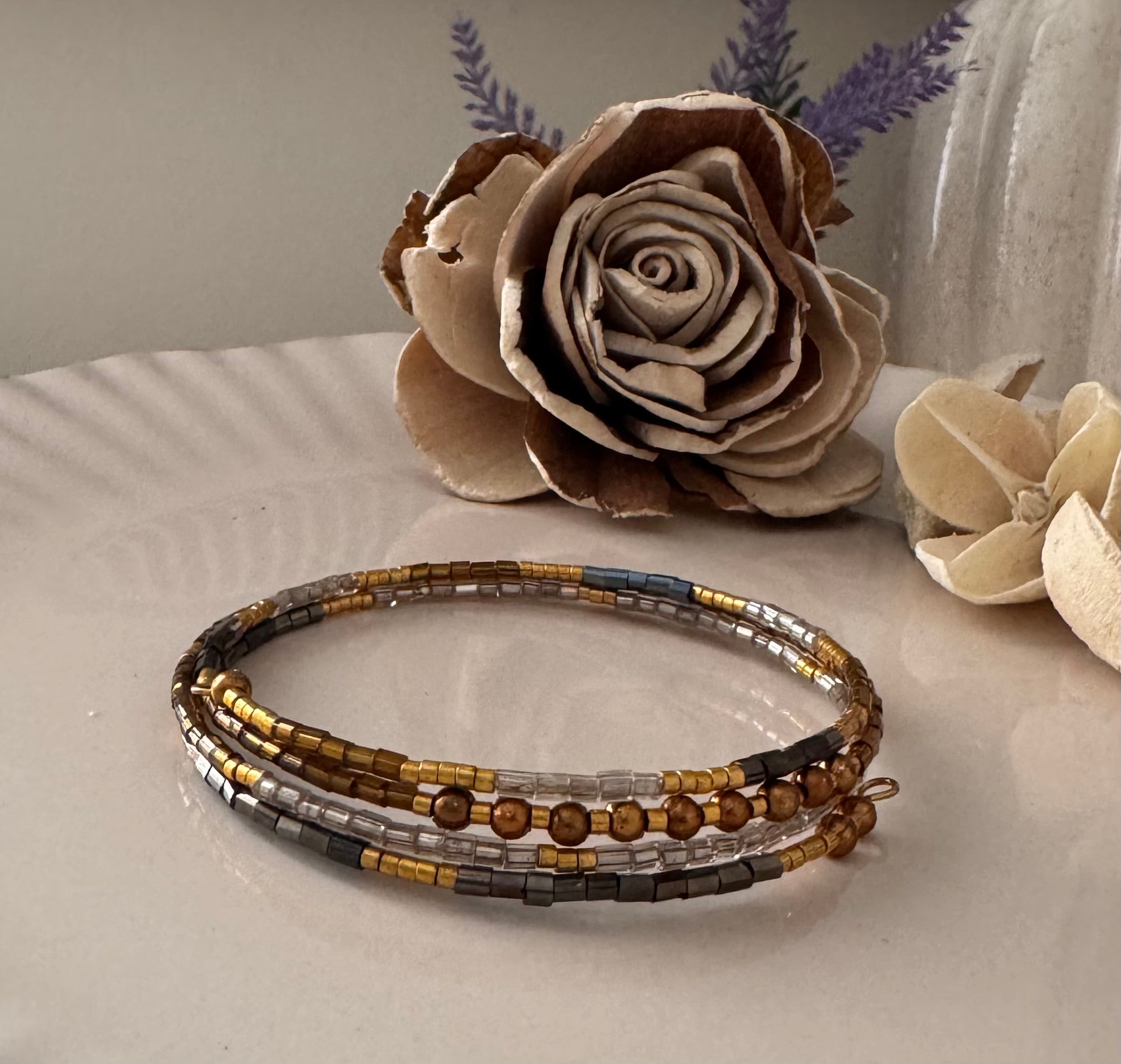 Bransoletka Whisper Collection No.15 – Golden Smoke