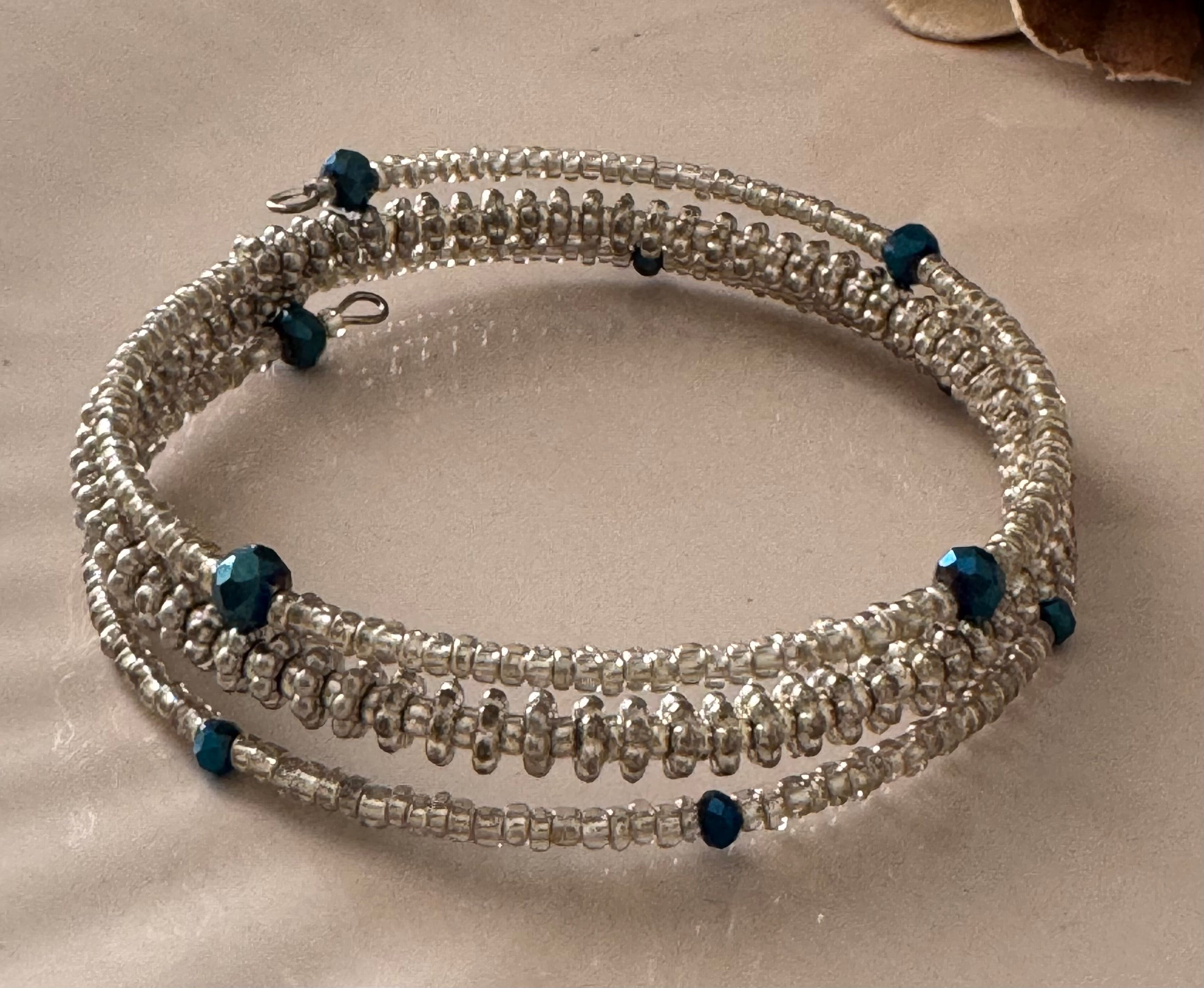 Bransoletka Whisper Collection No.19 – Silver Teal