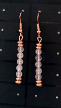 Kolczyki Eclipse No.01.2– Rose Quartz