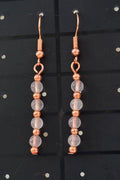 Kolczyki Eclipse No.02 – Rose Quartz